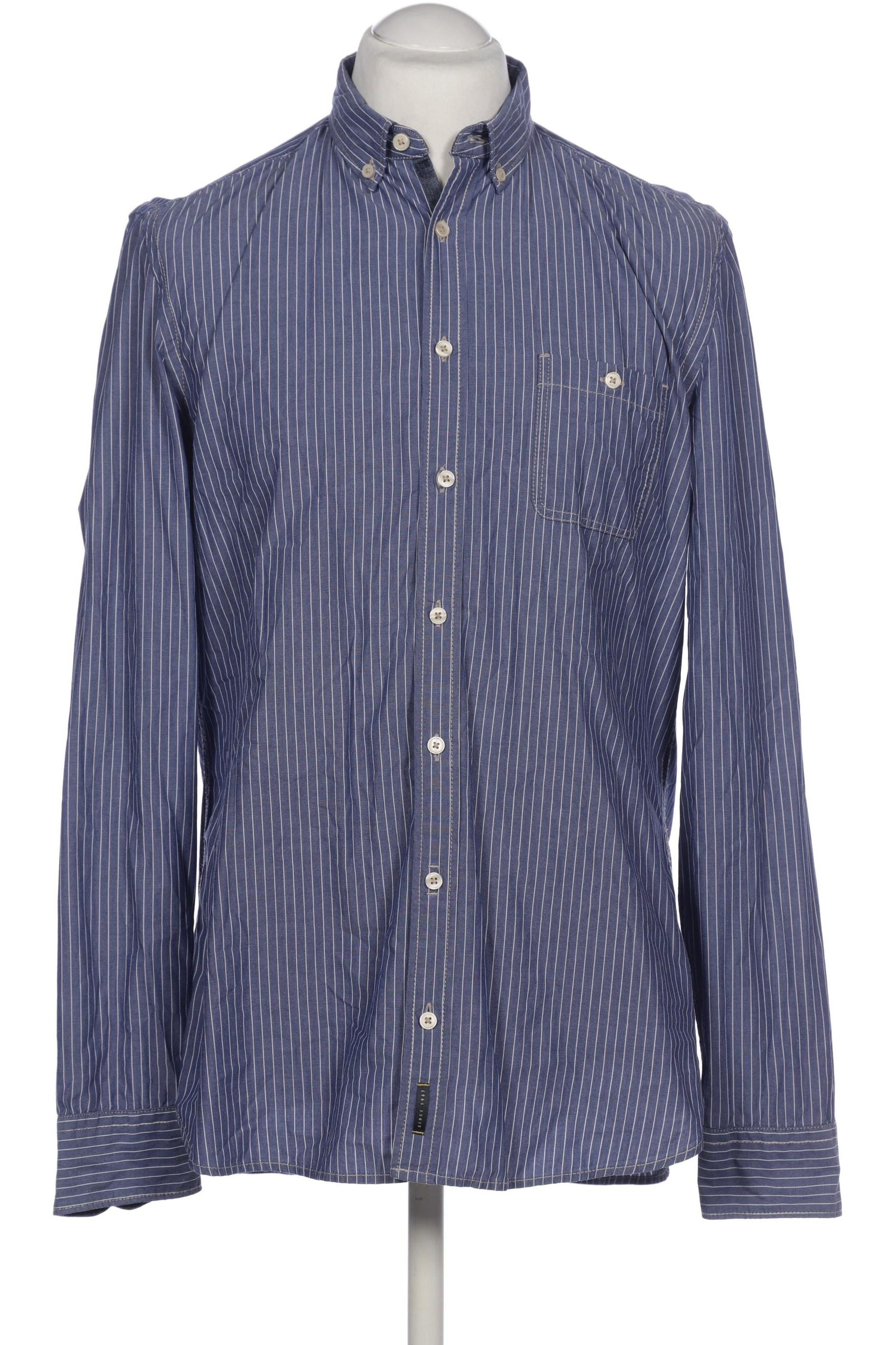 

Marc O Polo Herren Hemd, marineblau, Gr. 52