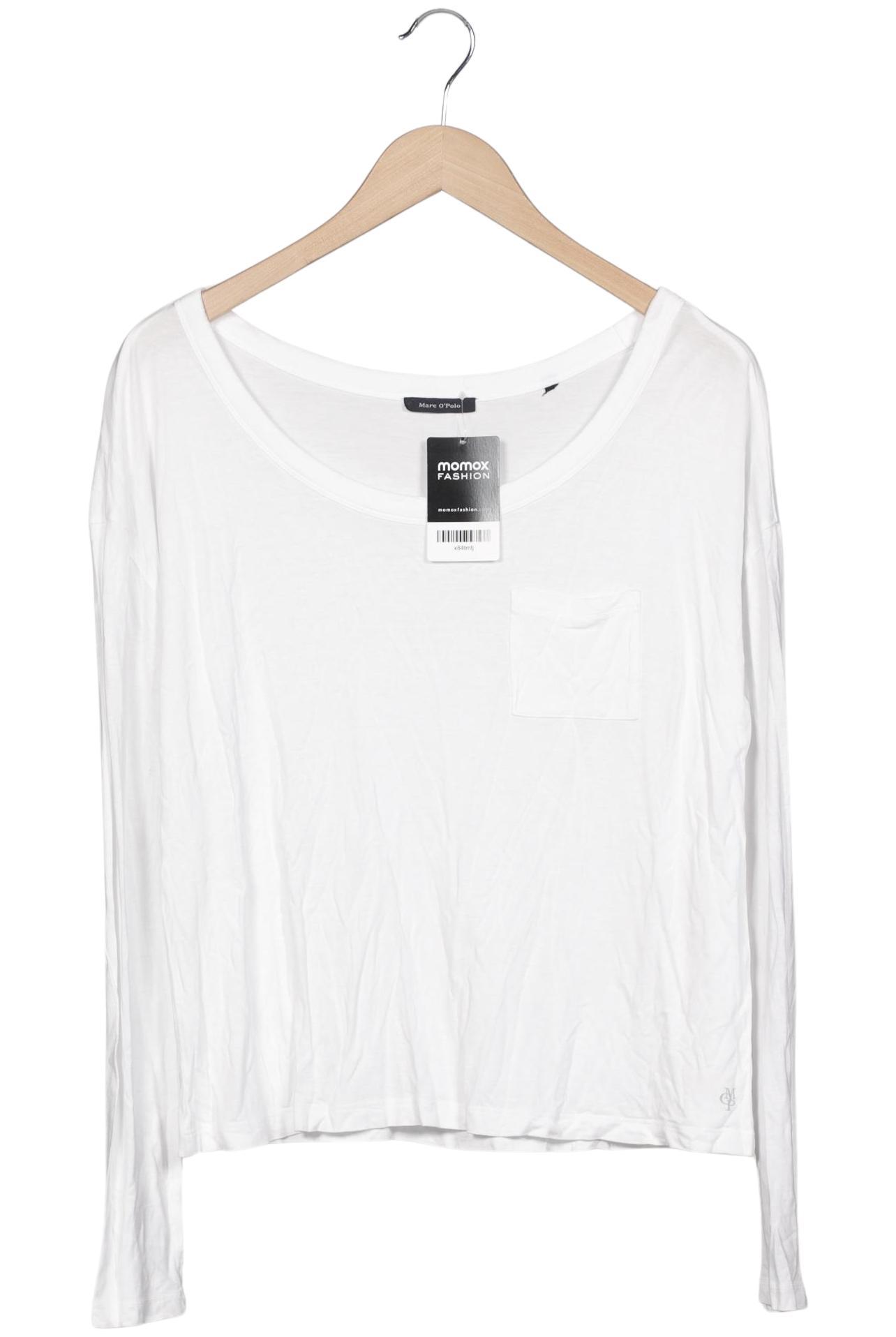 

Marc O Polo Damen Langarmshirt, weiß, Gr. 38