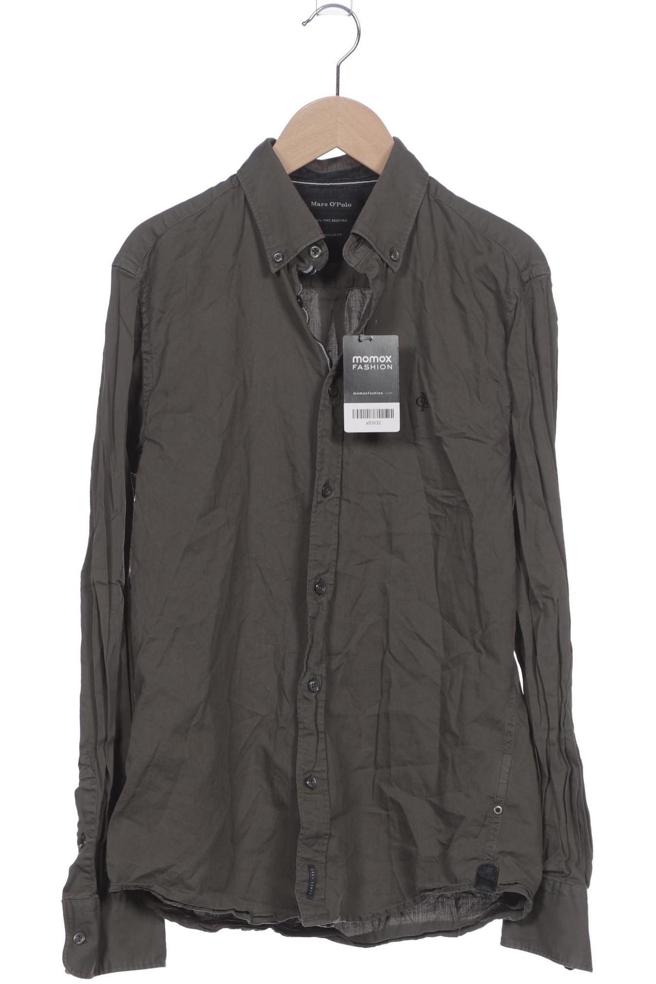 Thumbnail - Marc O Polo Herren Hemd, grün, Gr. 46