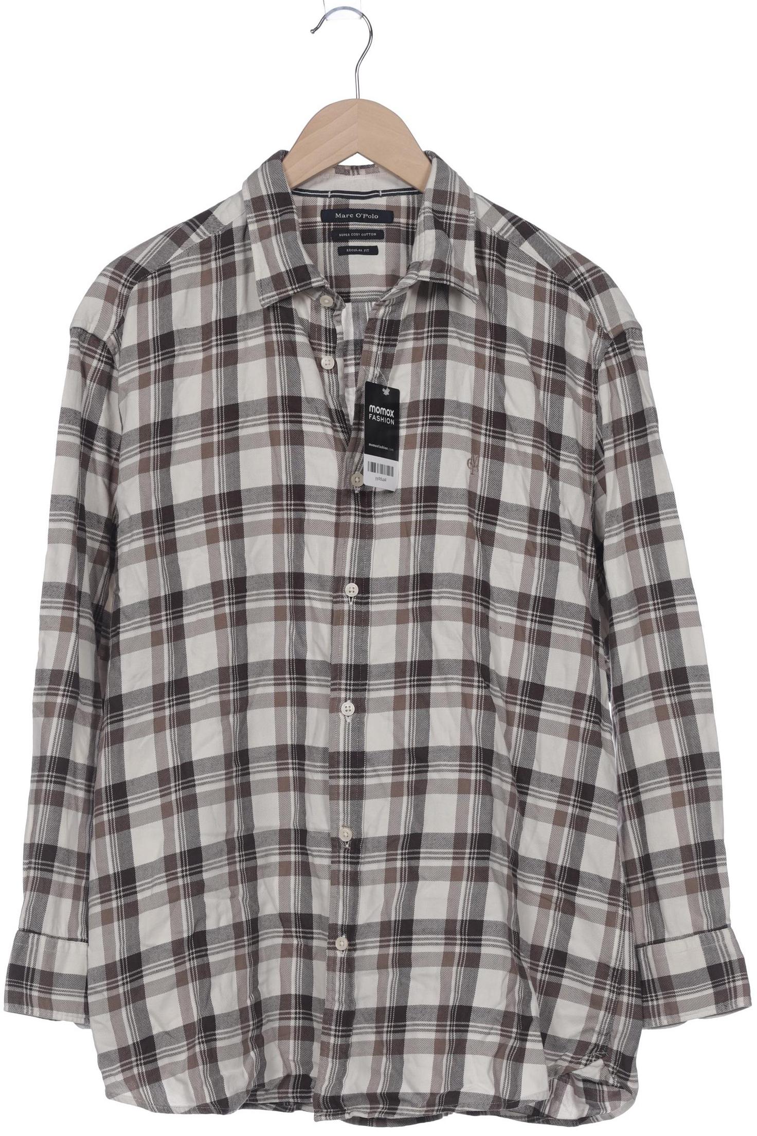 

Marc O Polo Herren Hemd, braun, Gr. 56