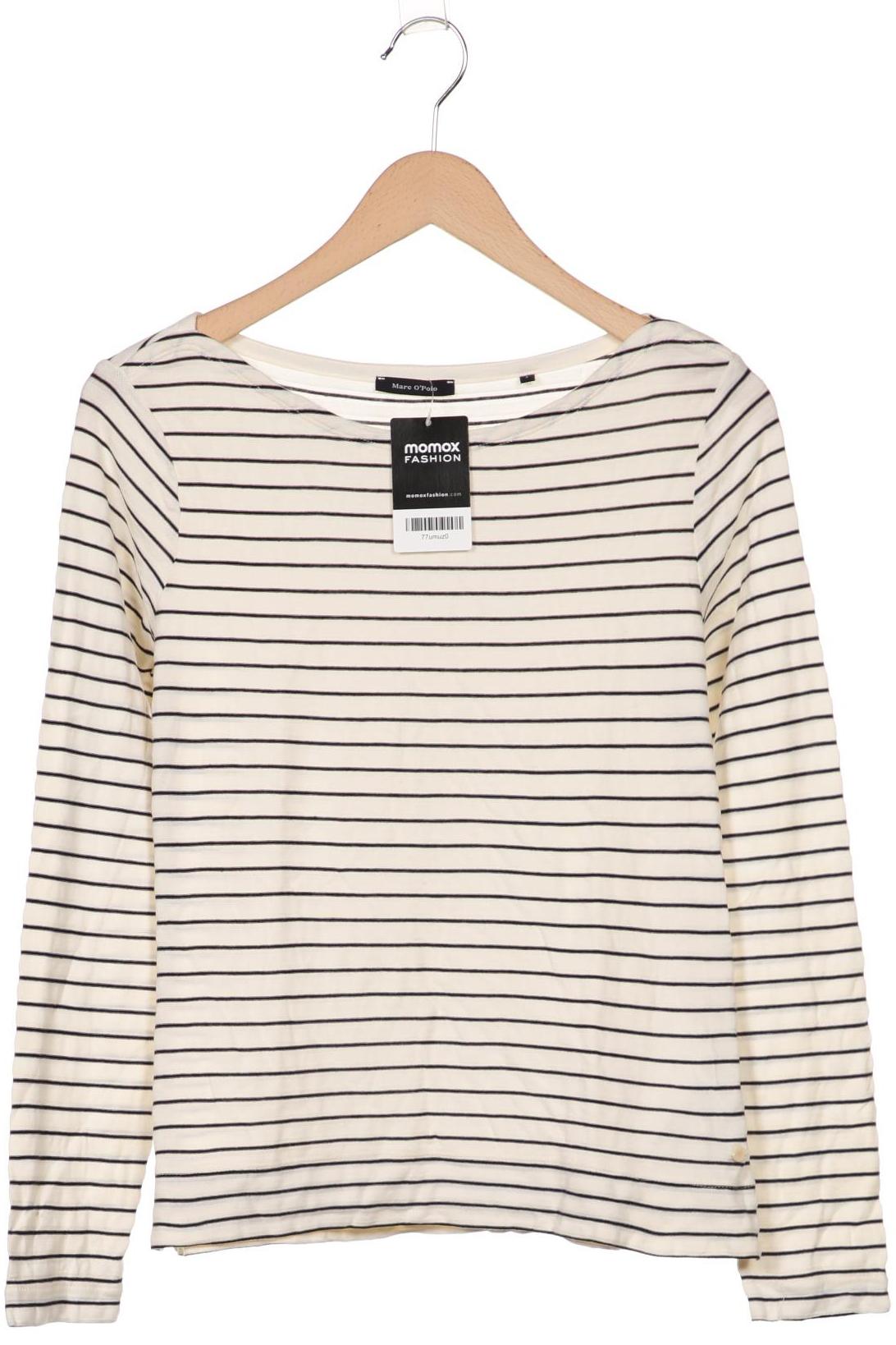 

Marc O Polo Damen Langarmshirt, cremeweiß