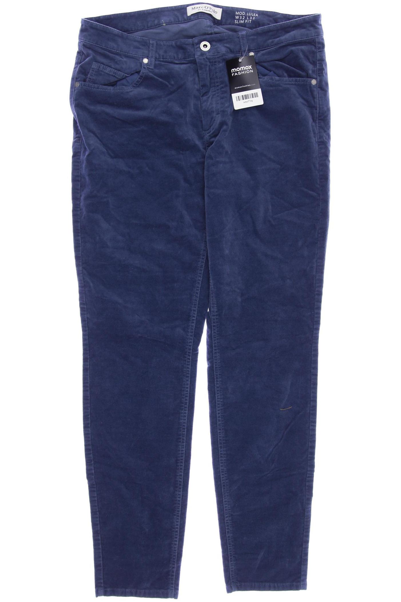 

Marc O Polo Damen Stoffhose, blau