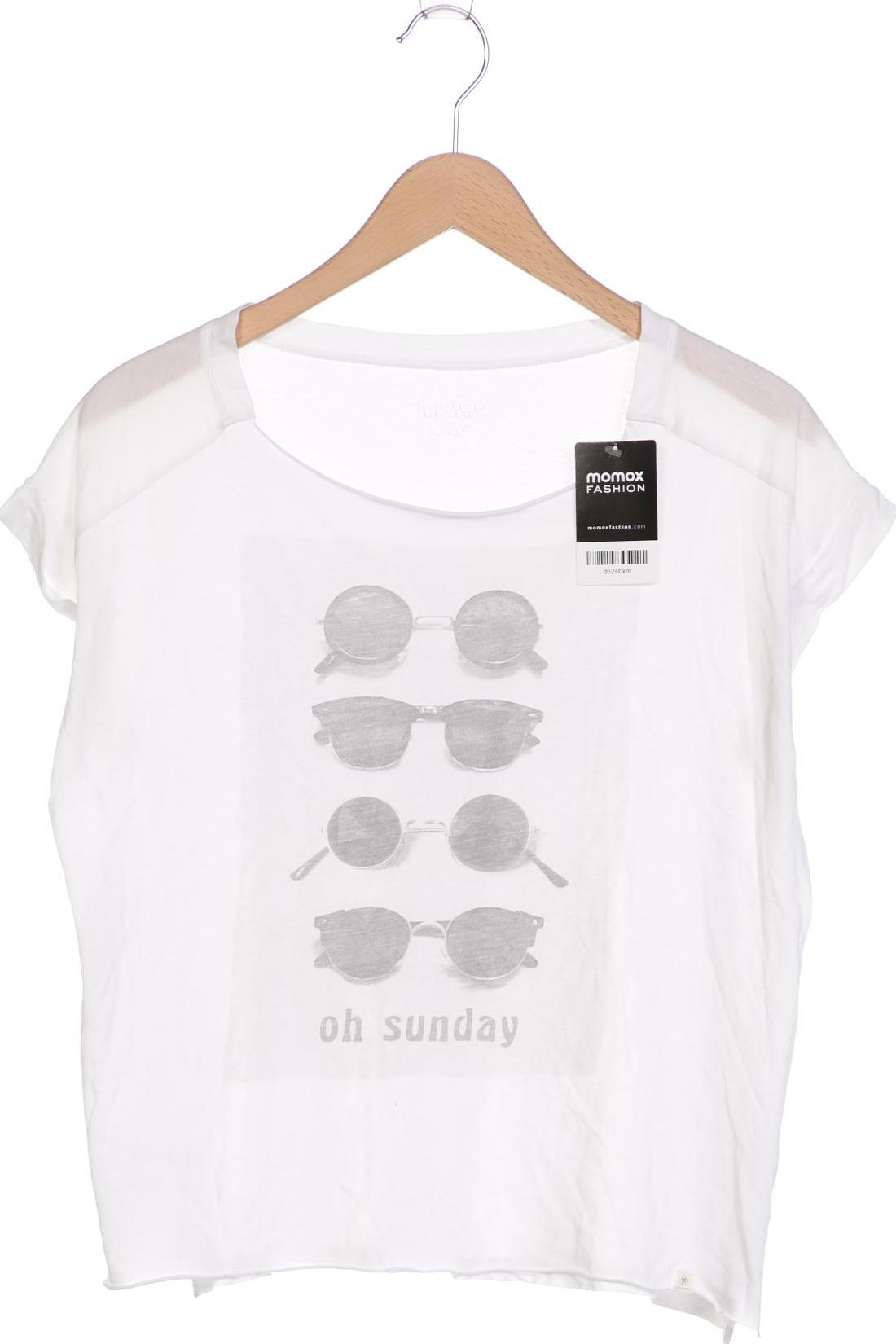 

Marc O Polo Damen T-Shirt, cremeweiß, Gr. 34