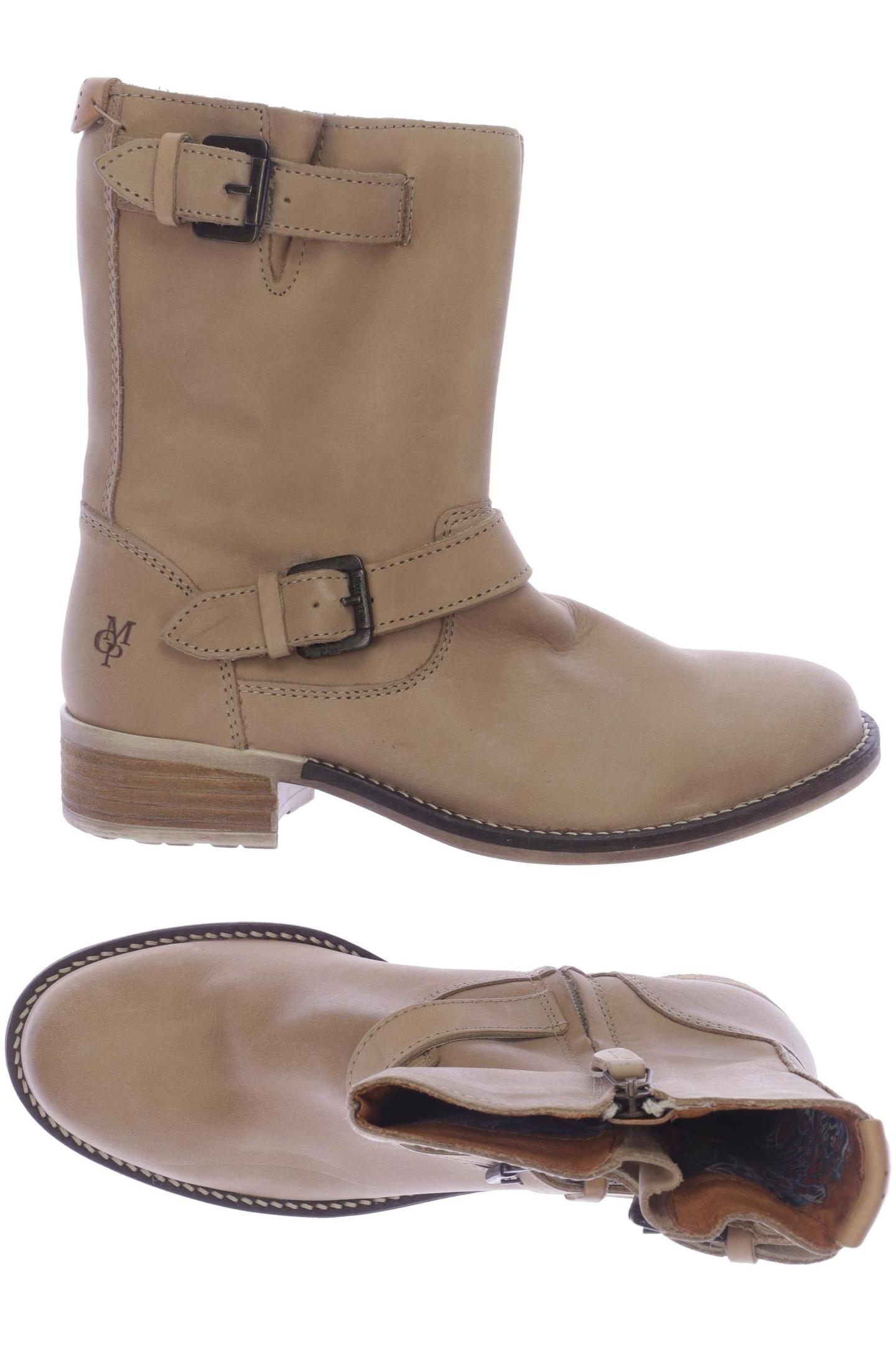 

Marc O Polo Damen Stiefelette, beige