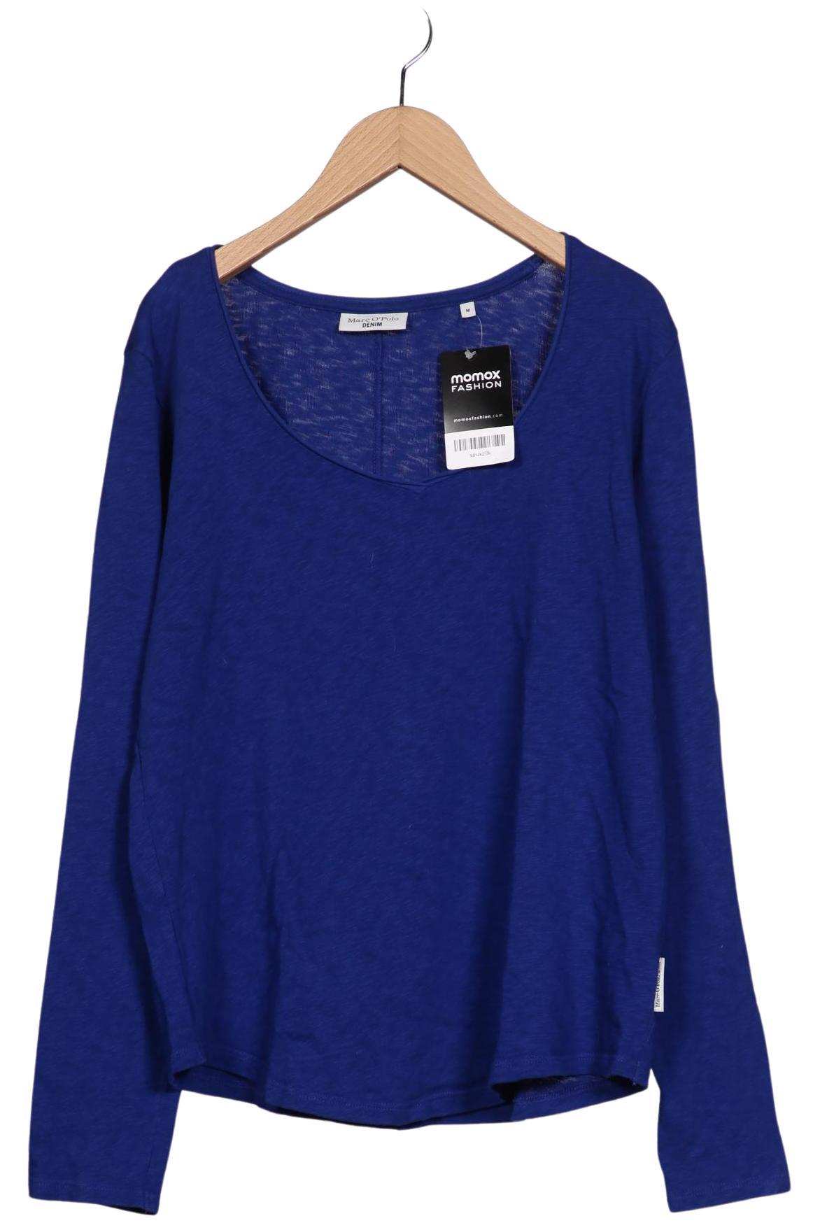 

Marc O Polo Damen Langarmshirt, blau, Gr. 38