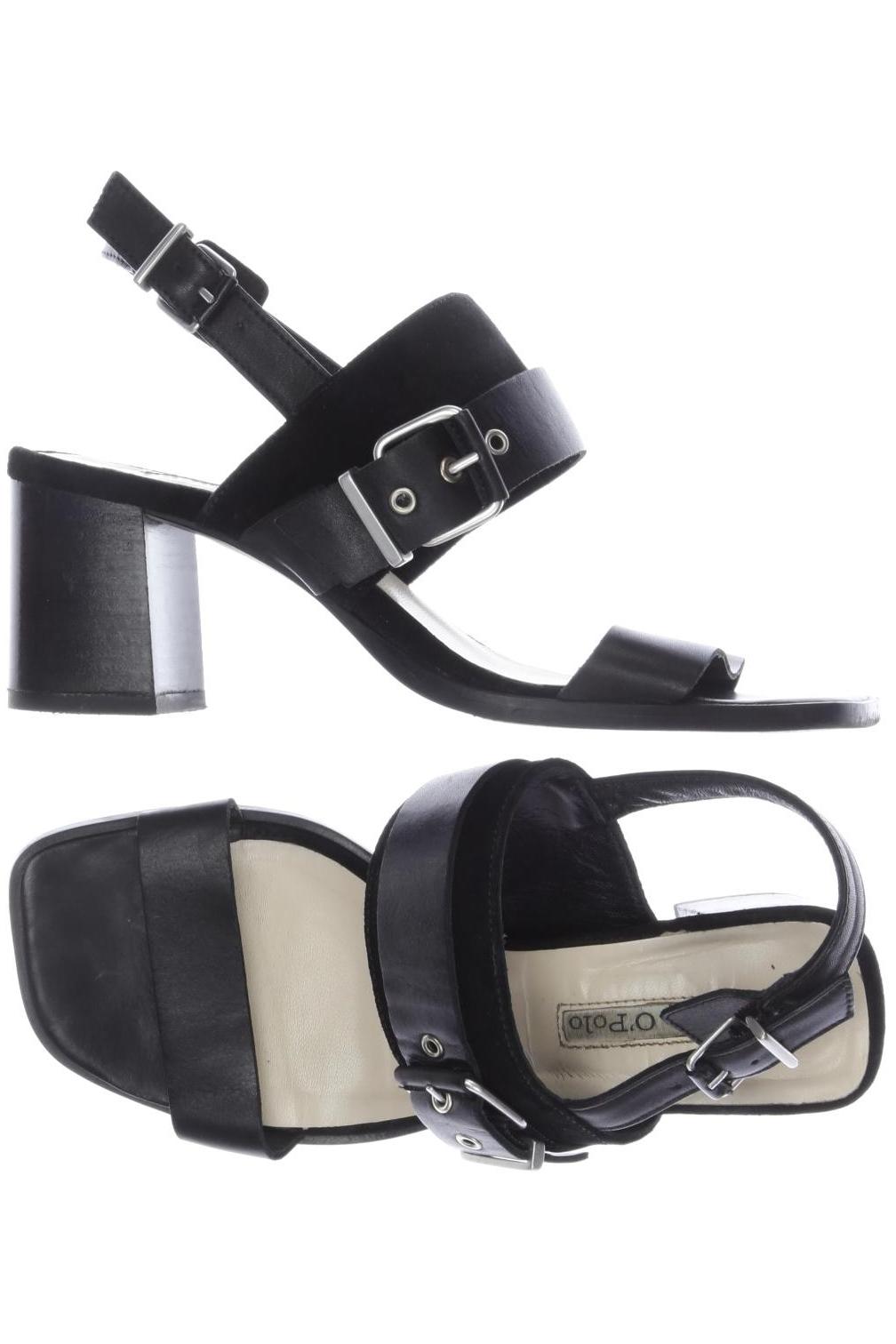 

Marc O Polo Damen Sandale, schwarz, Gr. 4