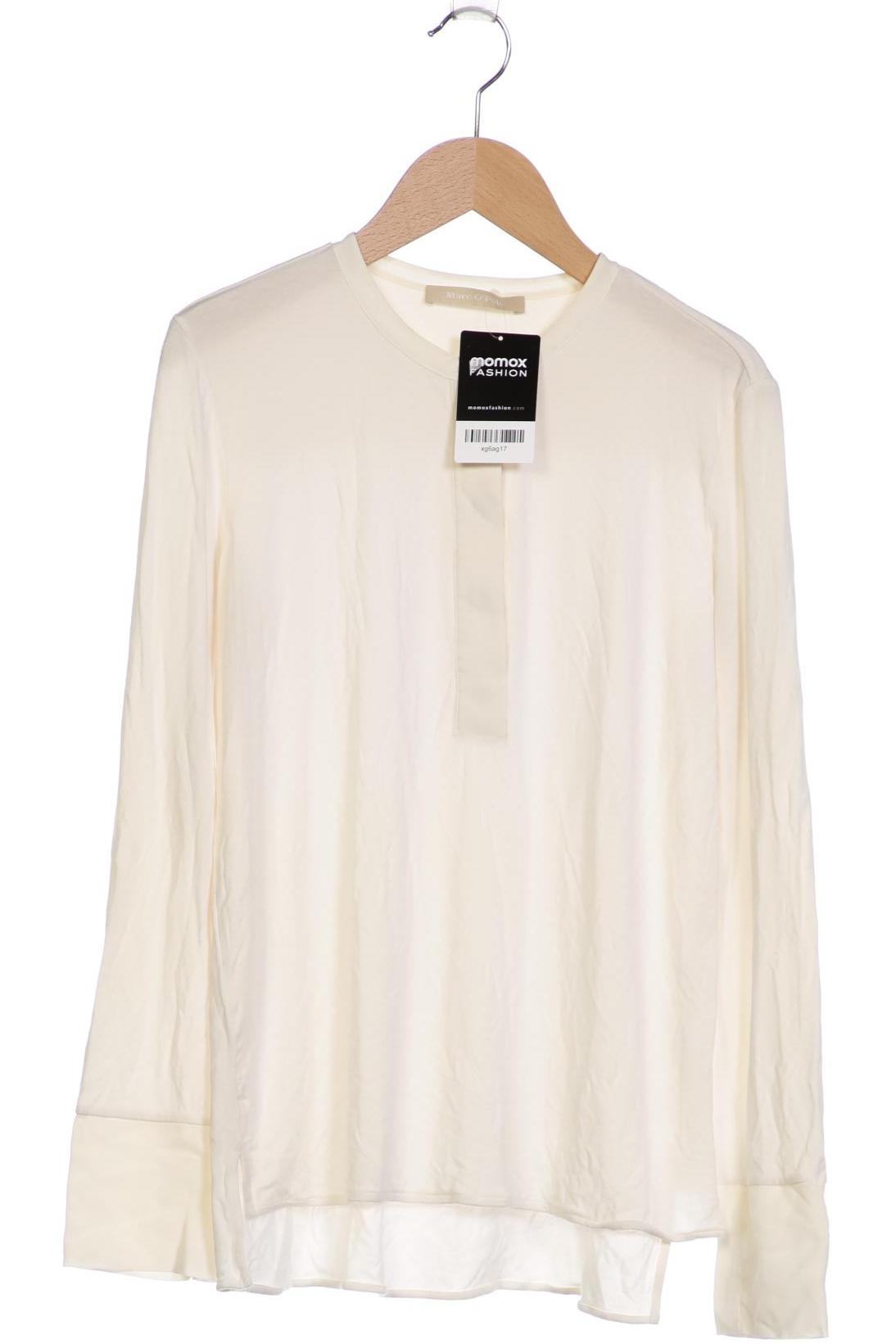 

Marc O Polo Damen Langarmshirt, weiß, Gr. 34