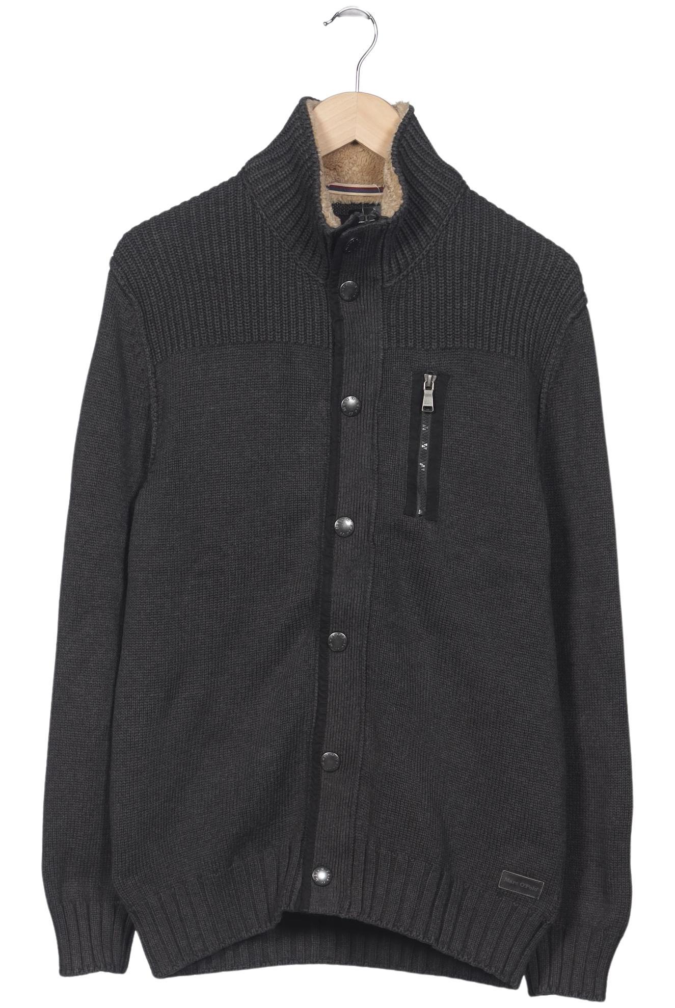 

Marc O Polo Herren Strickjacke, grau, Gr. 52