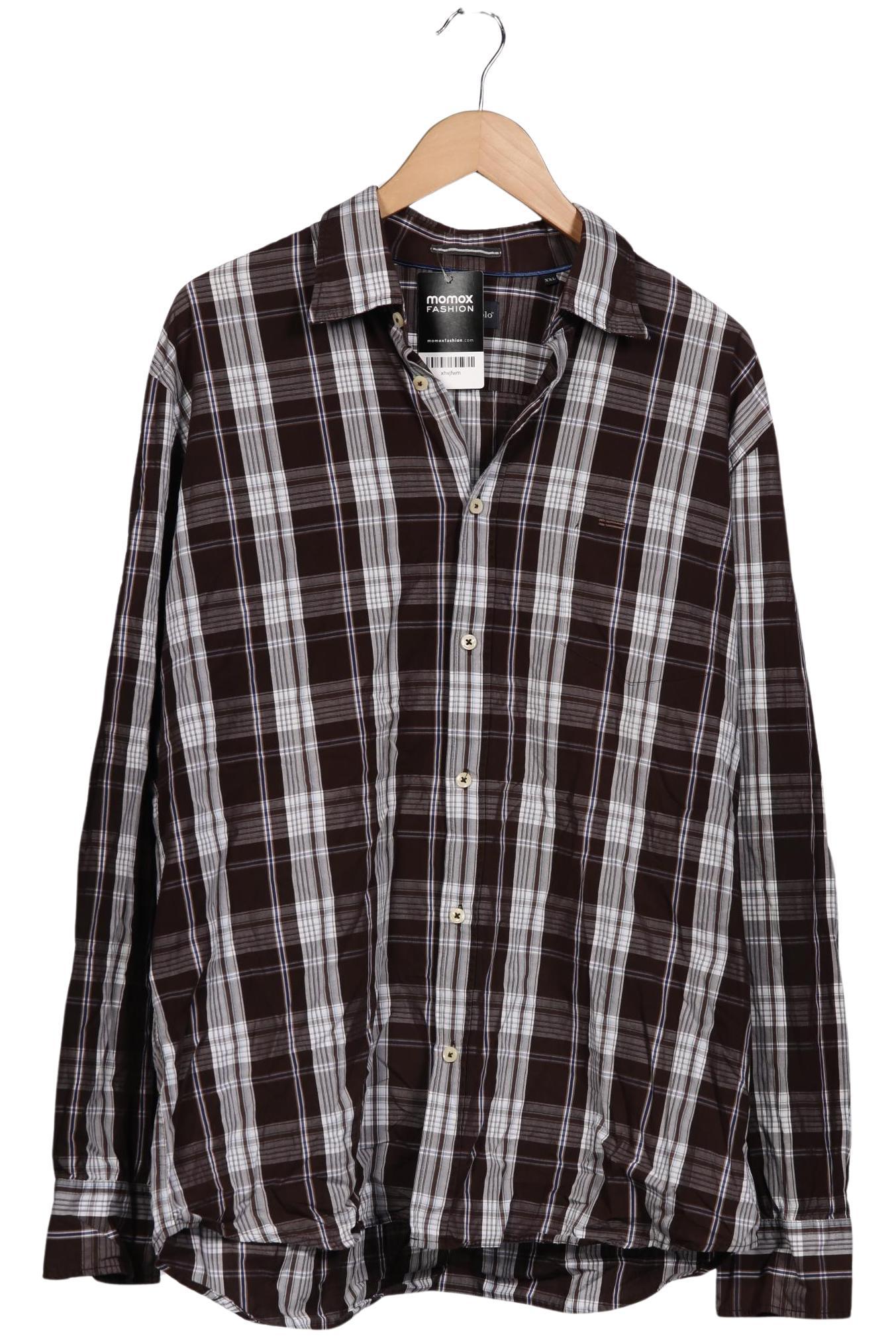 

Marc O Polo Herren Hemd, braun, Gr. 56