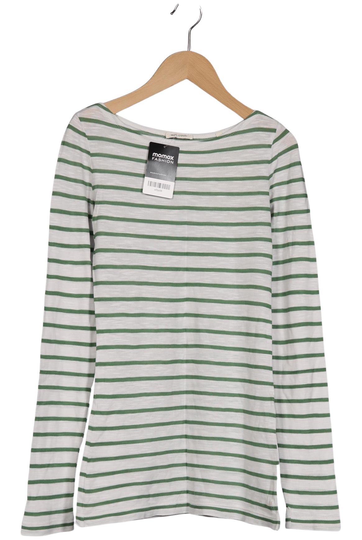 

Marc O Polo Damen Langarmshirt, weiß, Gr. 34
