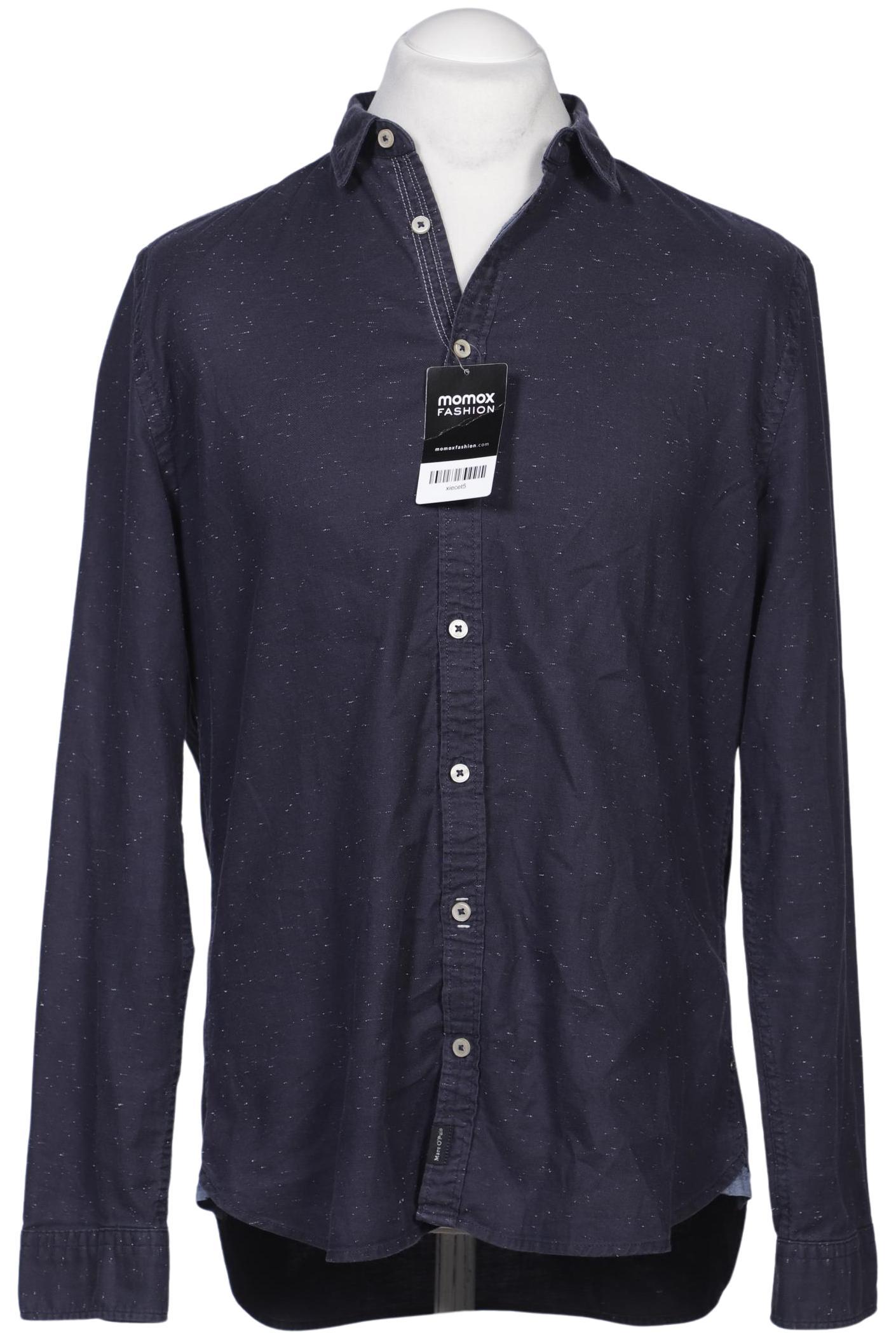 

Marc O Polo Herren Hemd, marineblau, Gr. 52