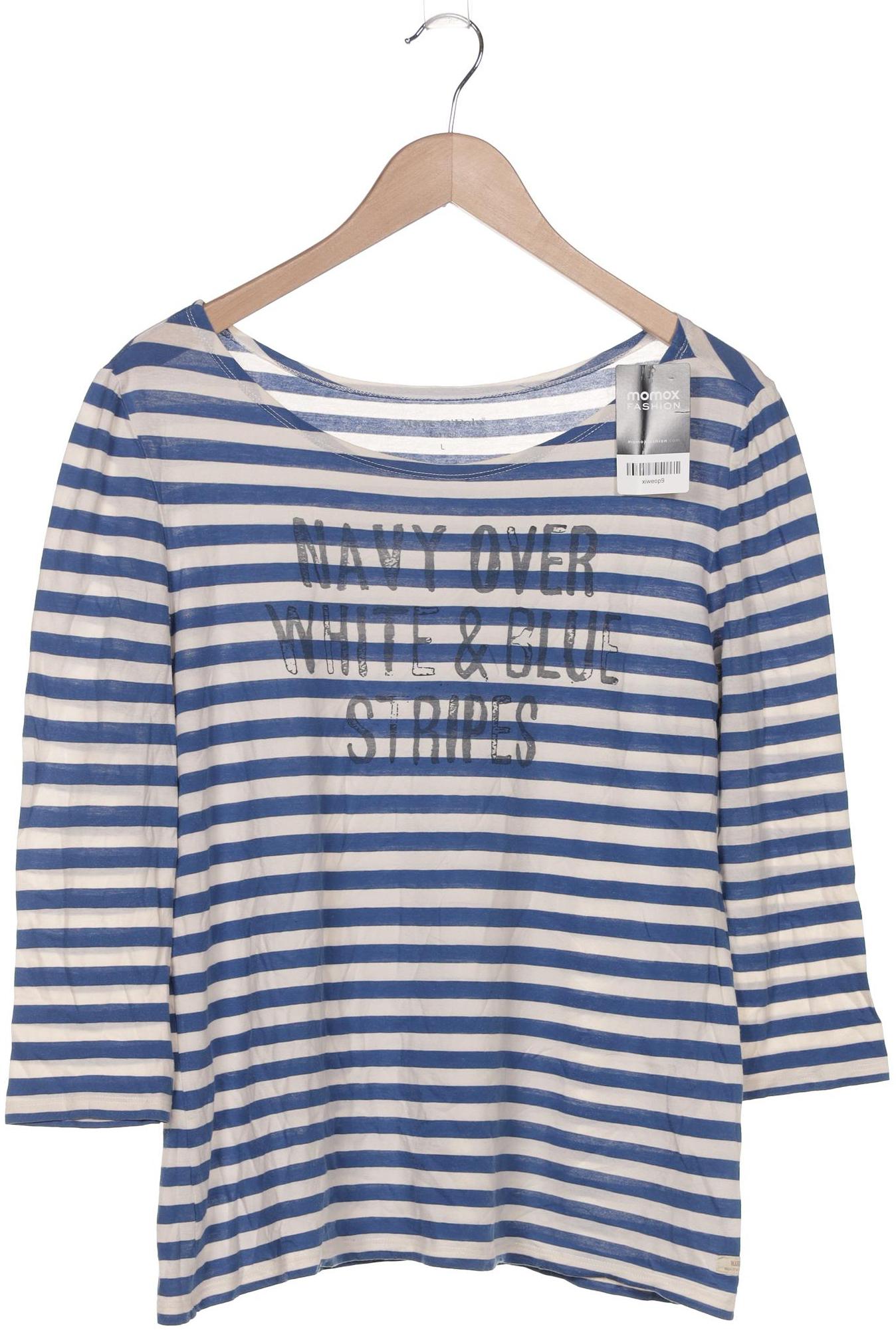 

Marc O Polo Damen Langarmshirt, blau, Gr. 42
