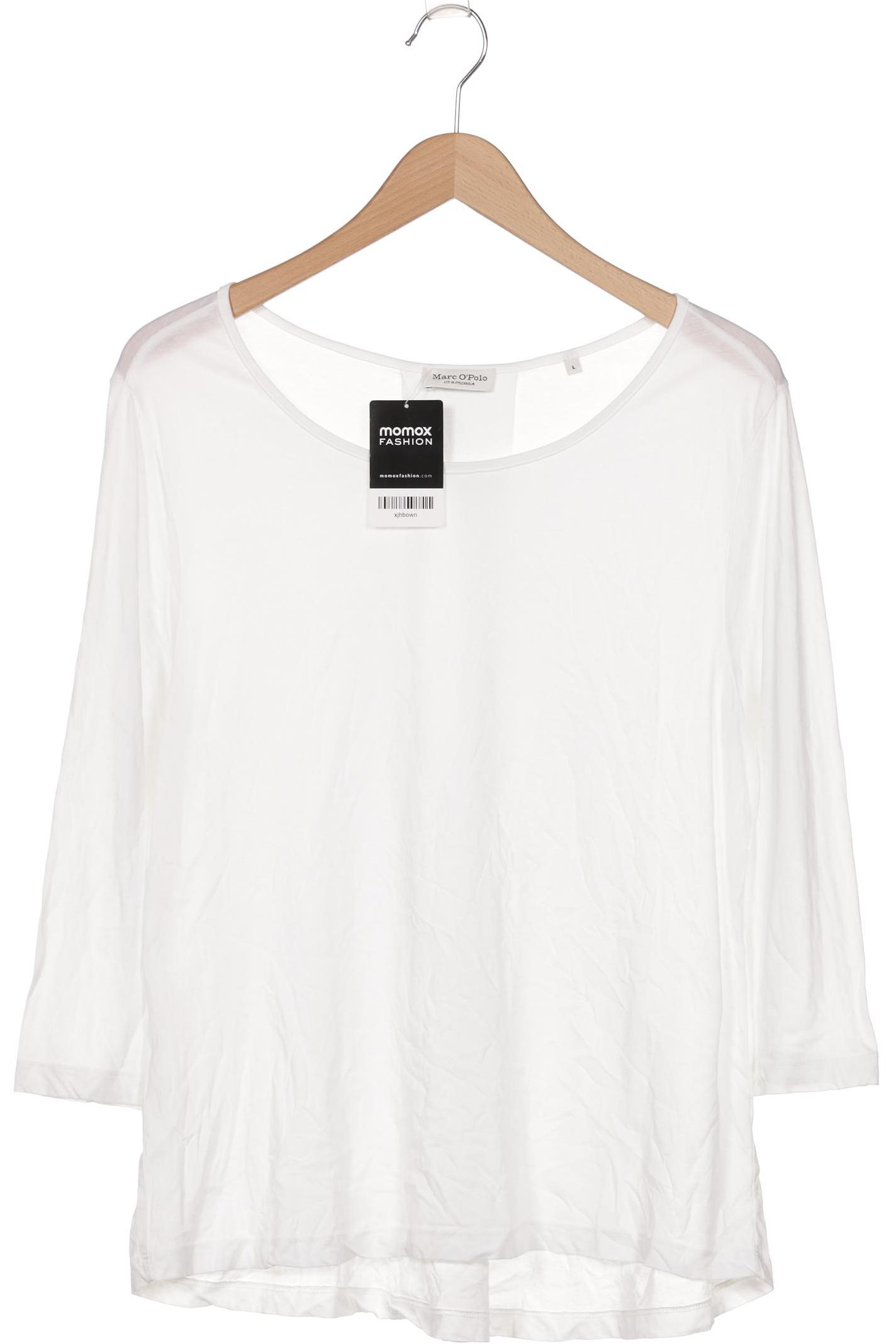 

Marc O Polo Damen Langarmshirt, weiß, Gr. 42