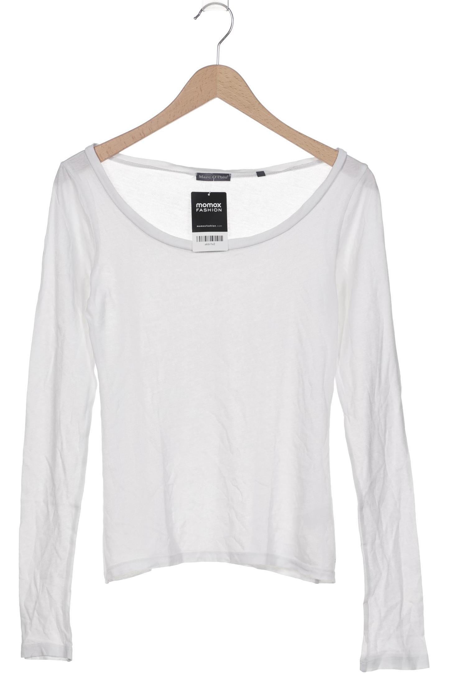 

Marc O Polo Damen Langarmshirt, weiß, Gr. 36