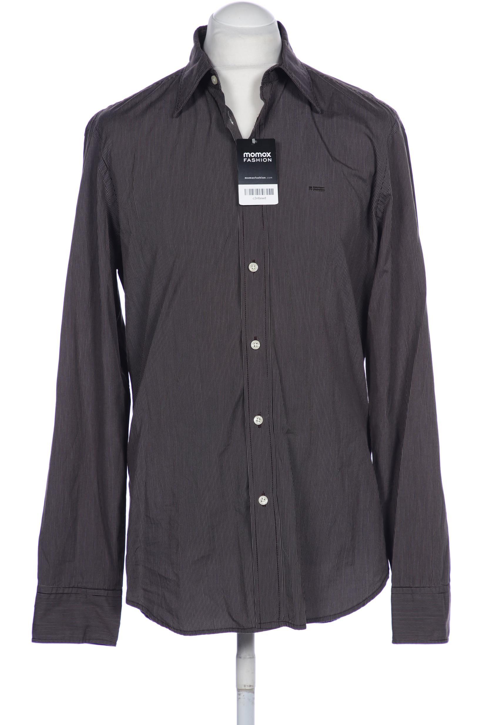 

Marc O Polo Herren Hemd, braun, Gr. 52