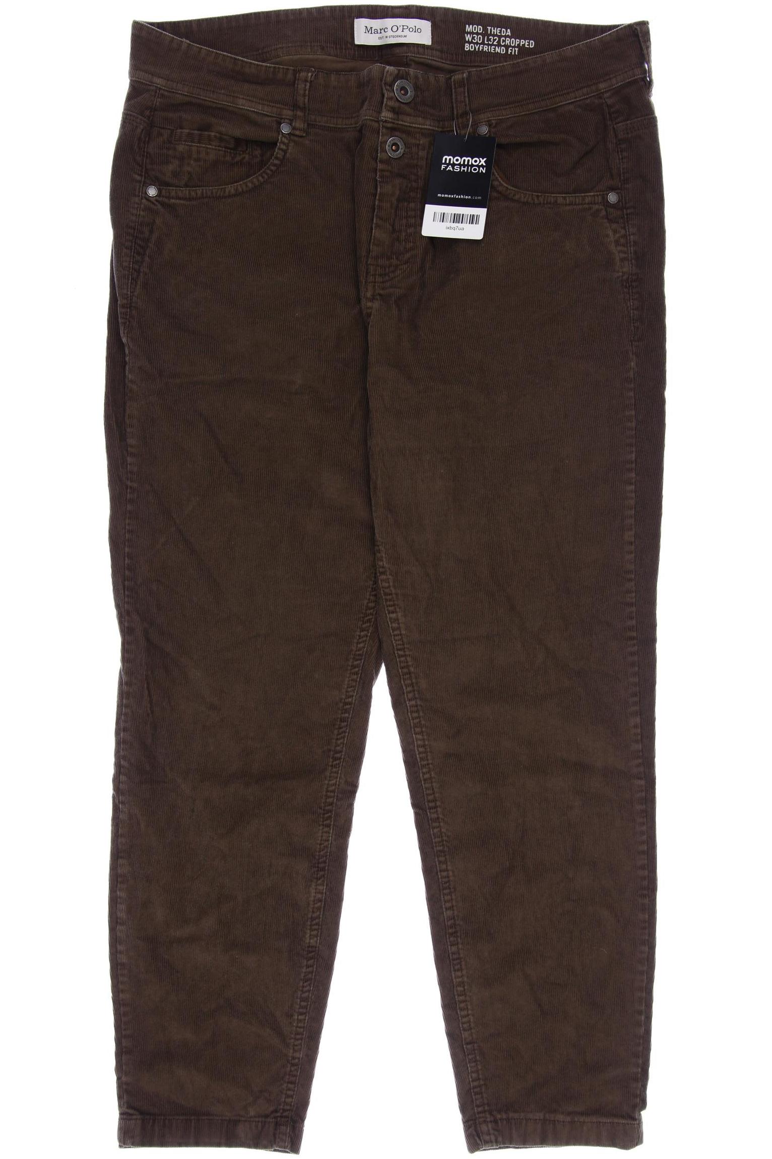 

Marc O Polo Damen Stoffhose, braun