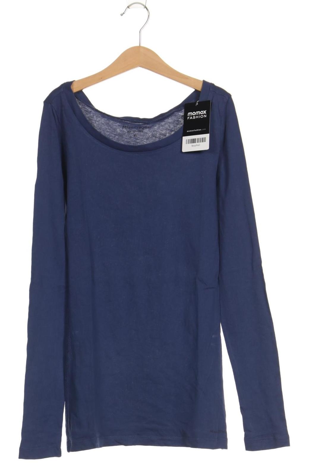 

Marc O Polo Damen Langarmshirt, blau, Gr. 34