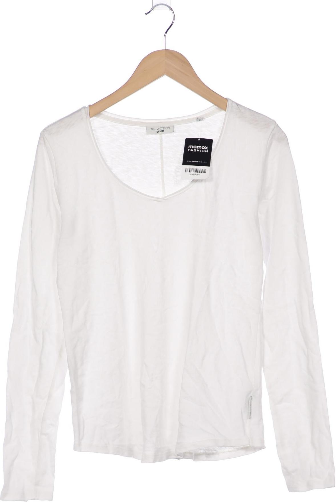 

Marc O Polo Damen Langarmshirt, weiß, Gr. 38