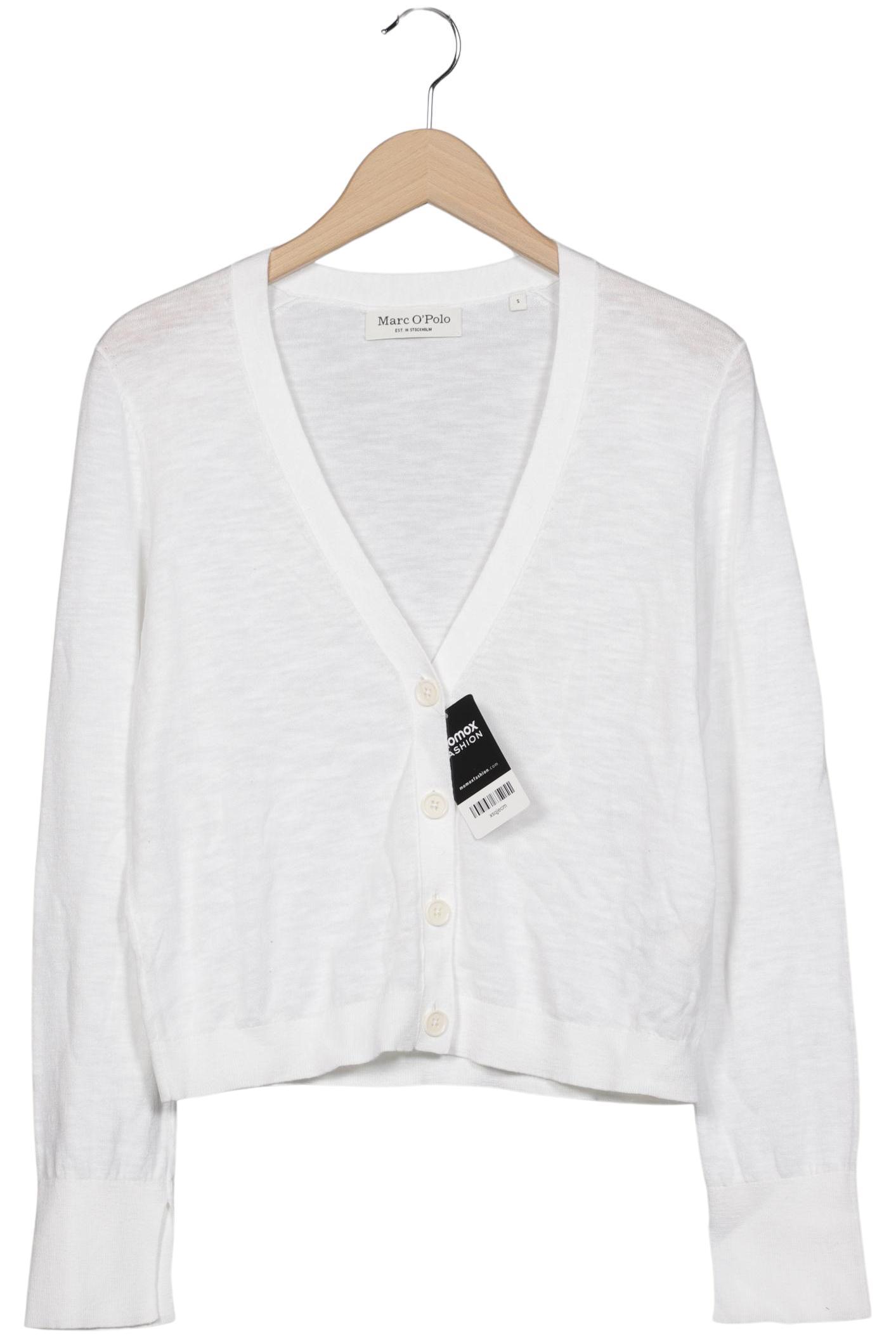 

Marc O Polo Damen Strickjacke, weiß, Gr. 36