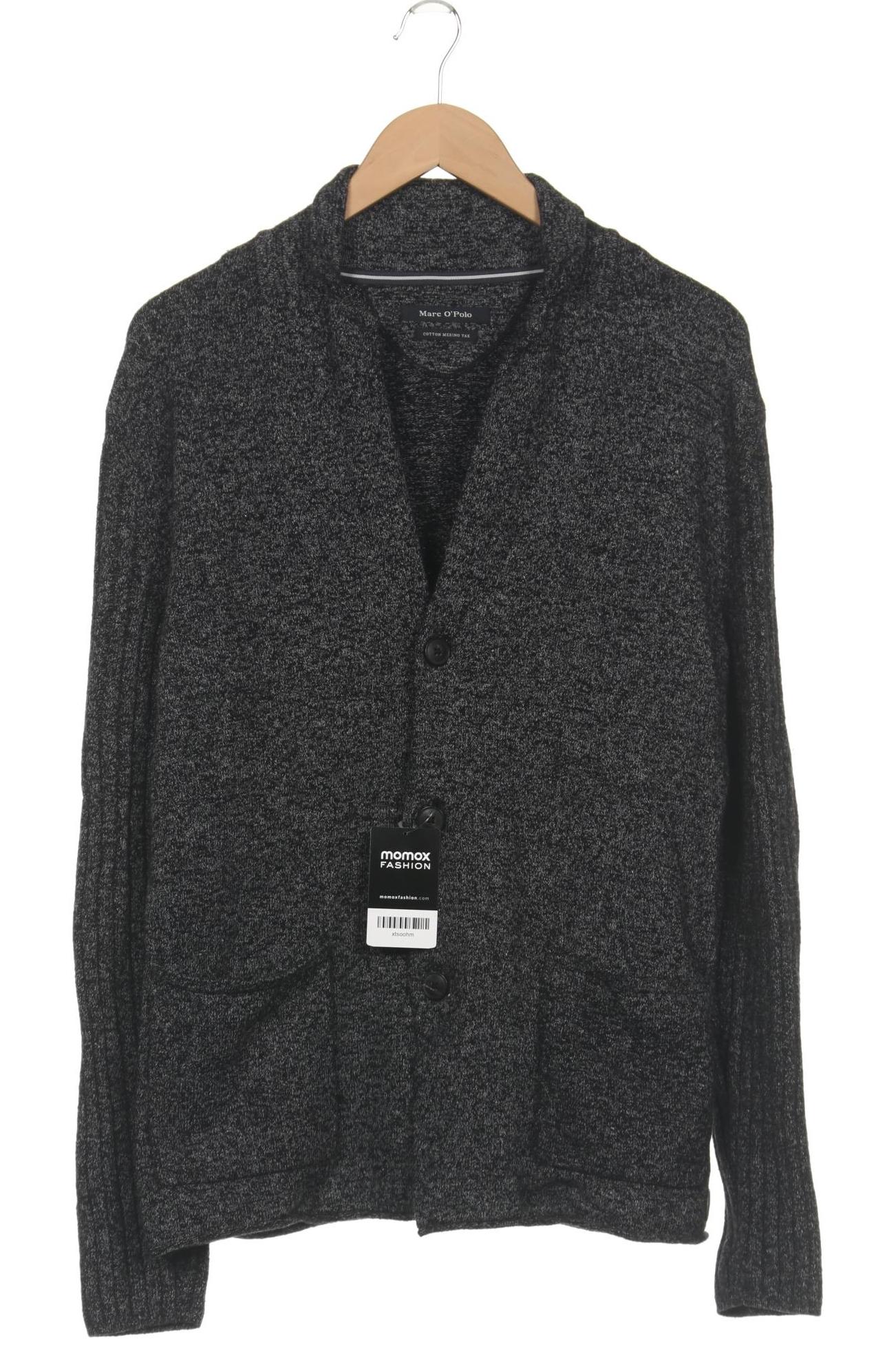 

Marc O Polo Herren Strickjacke, schwarz, Gr. 52
