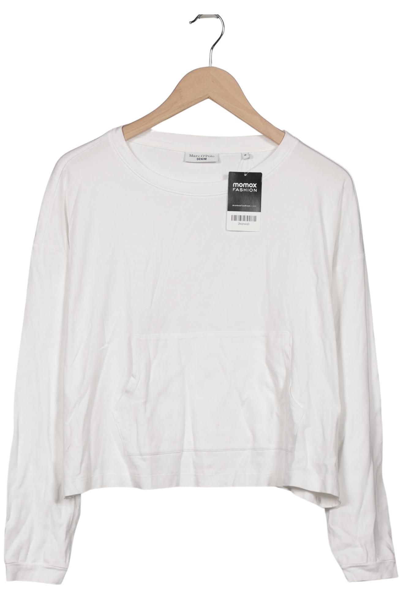 

Marc O Polo Damen Langarmshirt, weiß, Gr. 38
