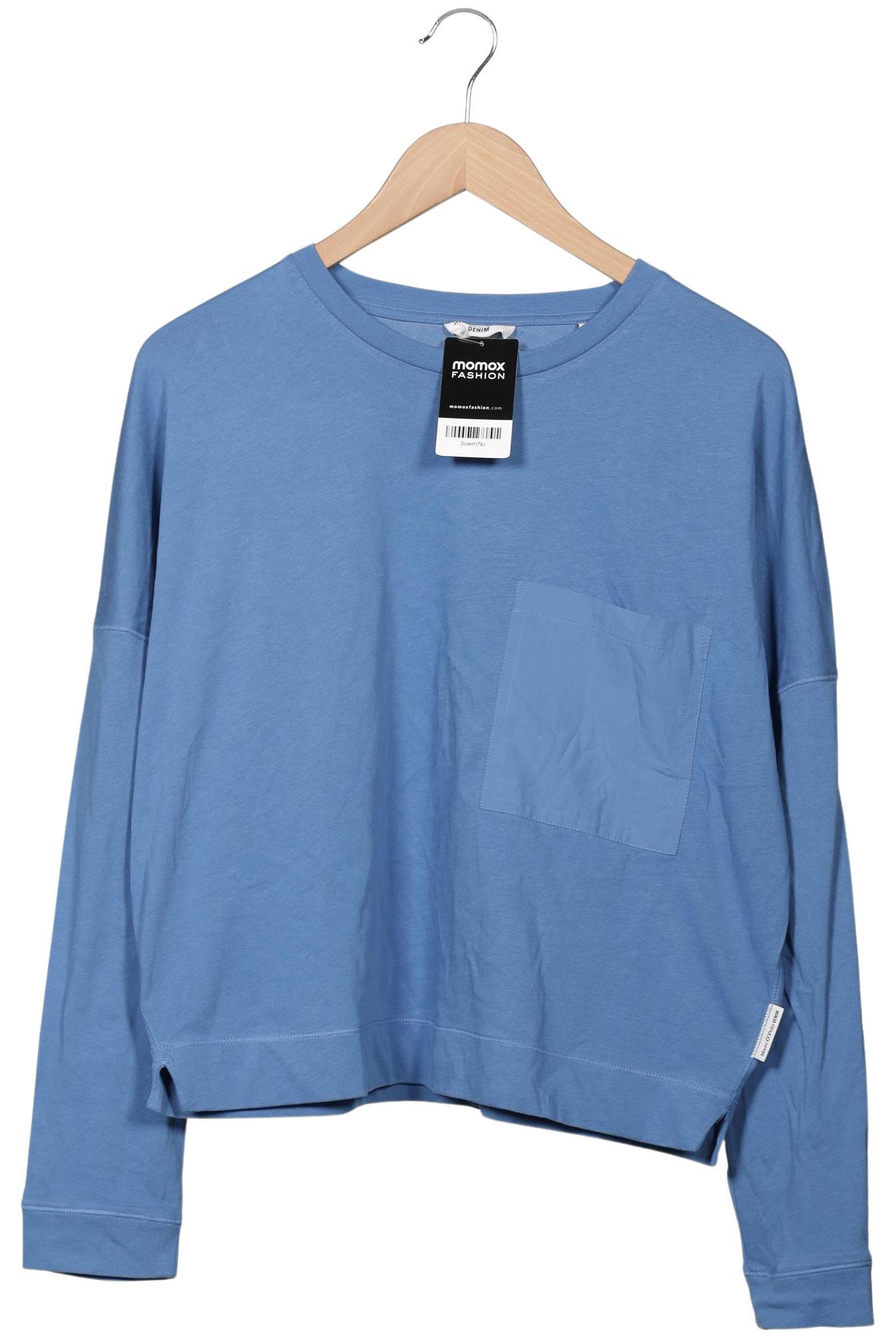 

Marc O Polo Damen Langarmshirt, blau, Gr. 38