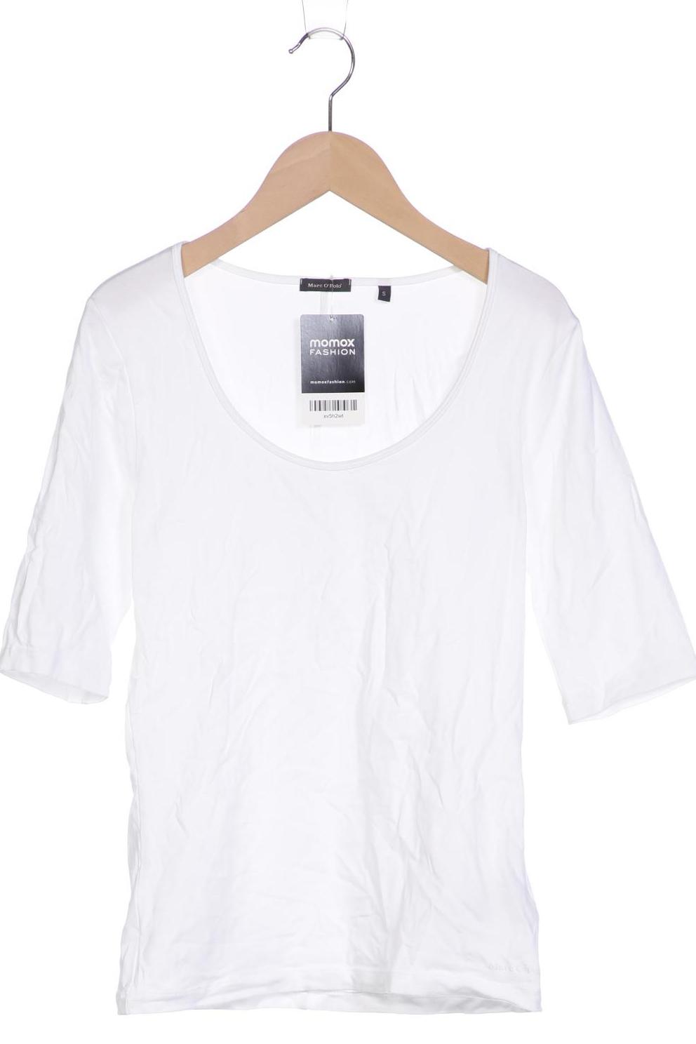 

Marc O Polo Damen Langarmshirt, weiß