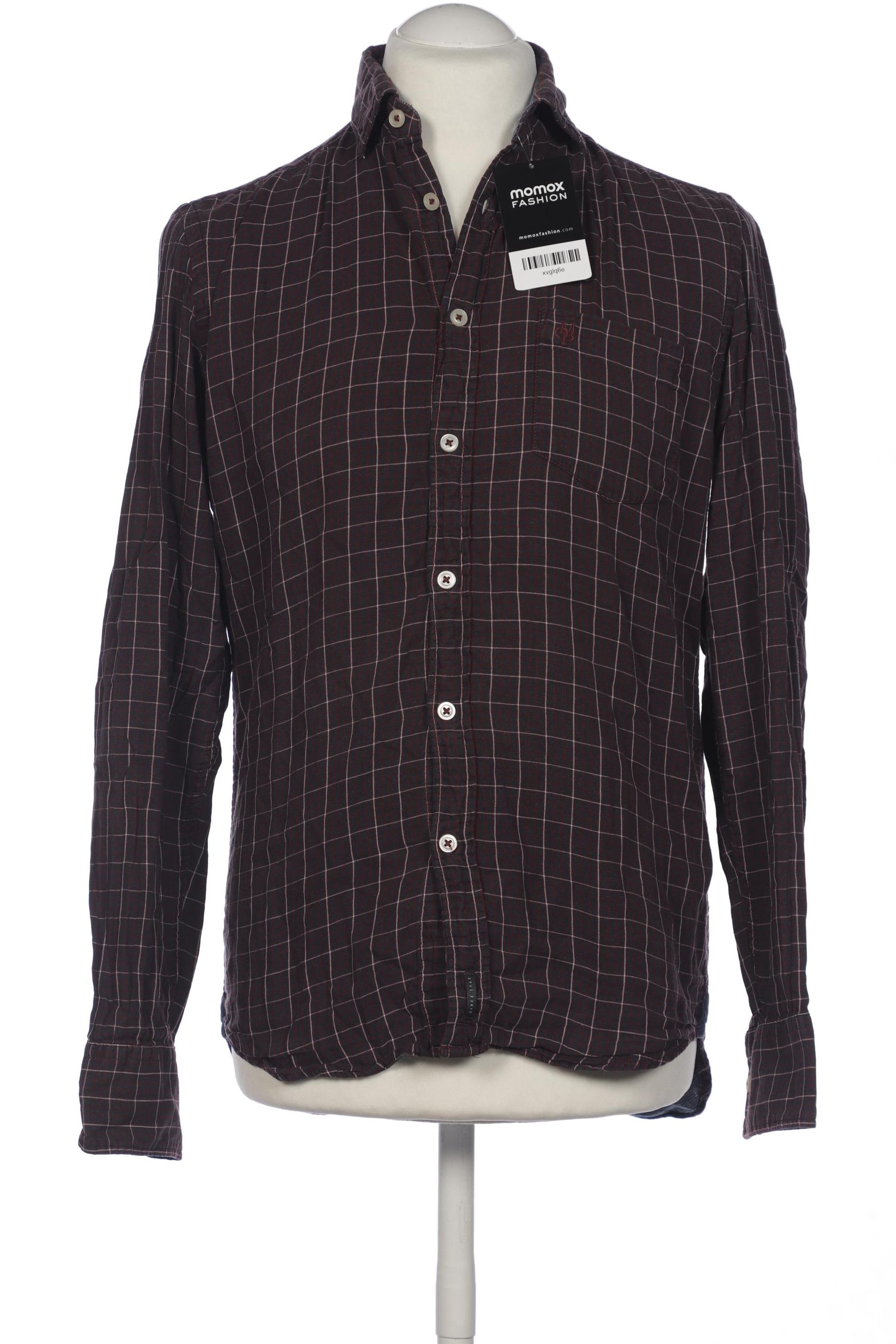 

Marc O Polo Herren Hemd, bordeaux, Gr. 46