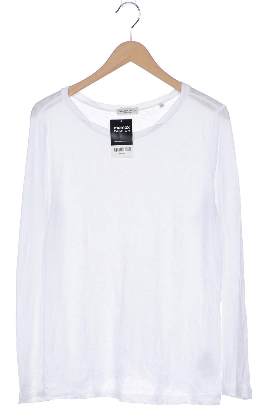 

Marc O Polo Damen Langarmshirt, weiß, Gr. 44