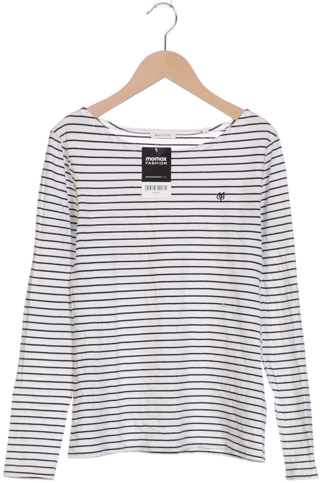 

Marc O Polo Damen Langarmshirt, weiß, Gr. 36
