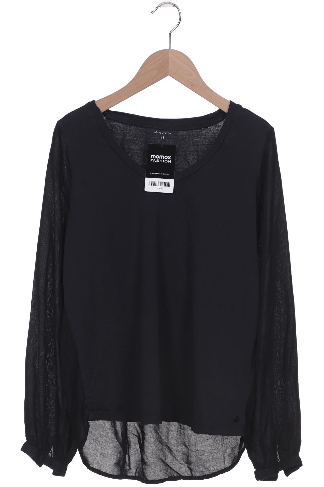 Thumbnail - Marc O Polo Damen Langarmshirt, schwarz, Gr. 34