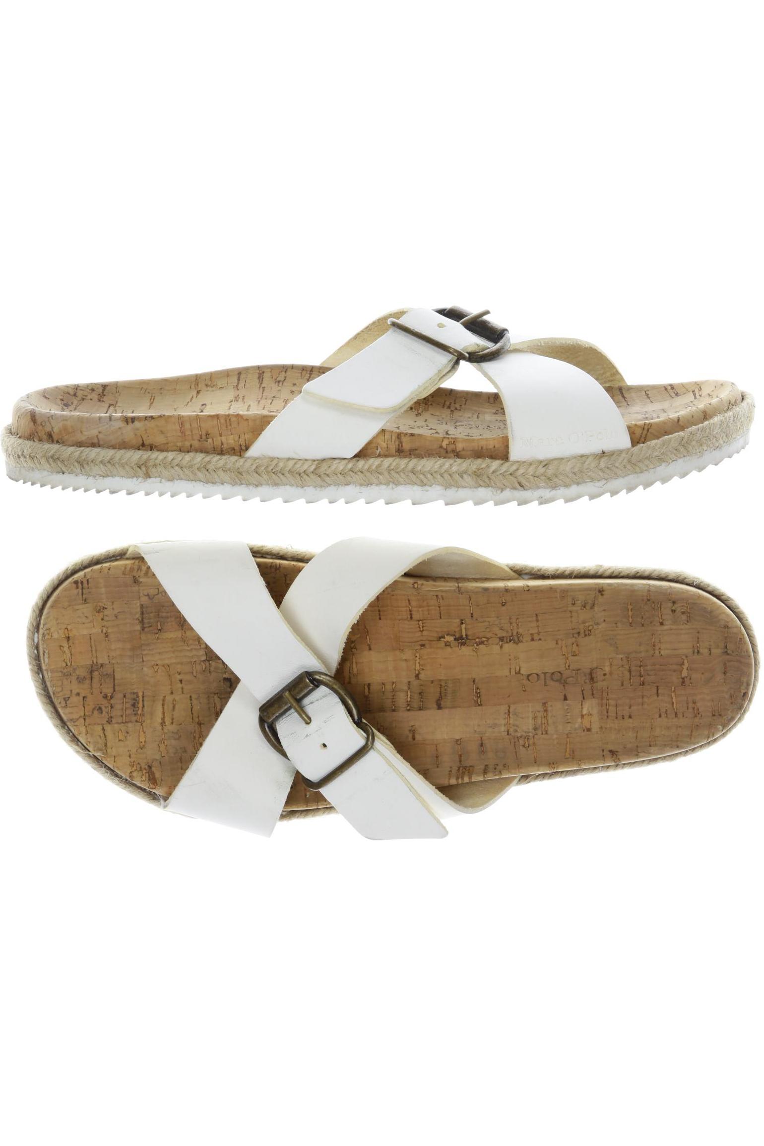 

Marc O Polo Damen Sandale, weiß, Gr. 41