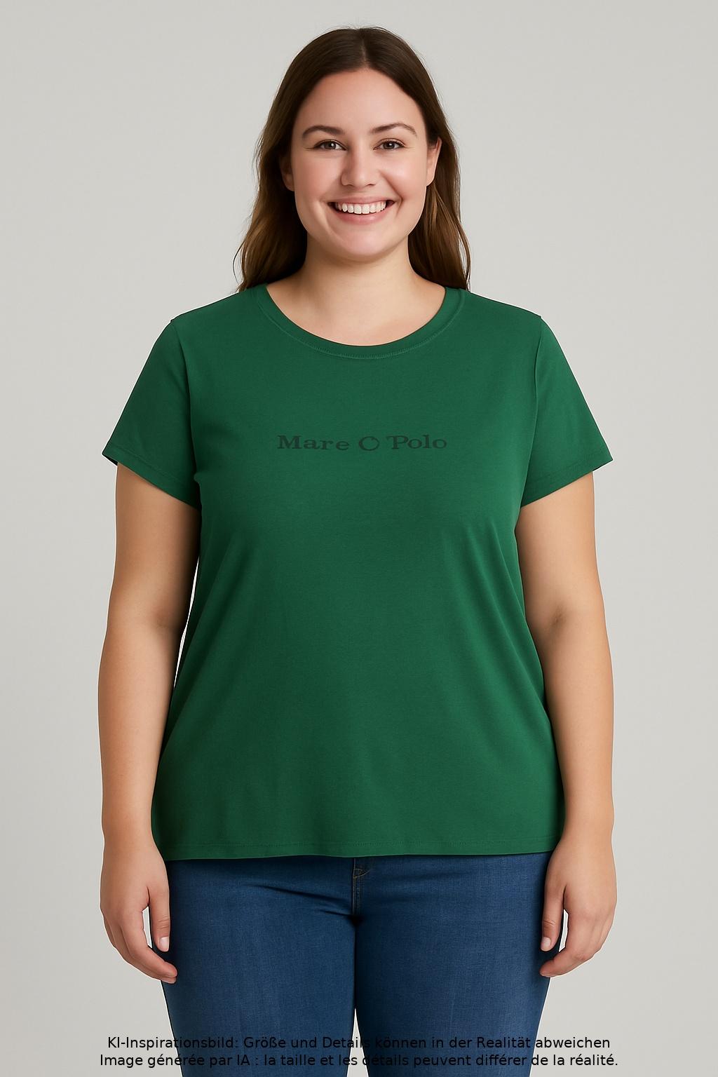 

Marc O Polo Damen T-Shirt, grün, Gr. 44