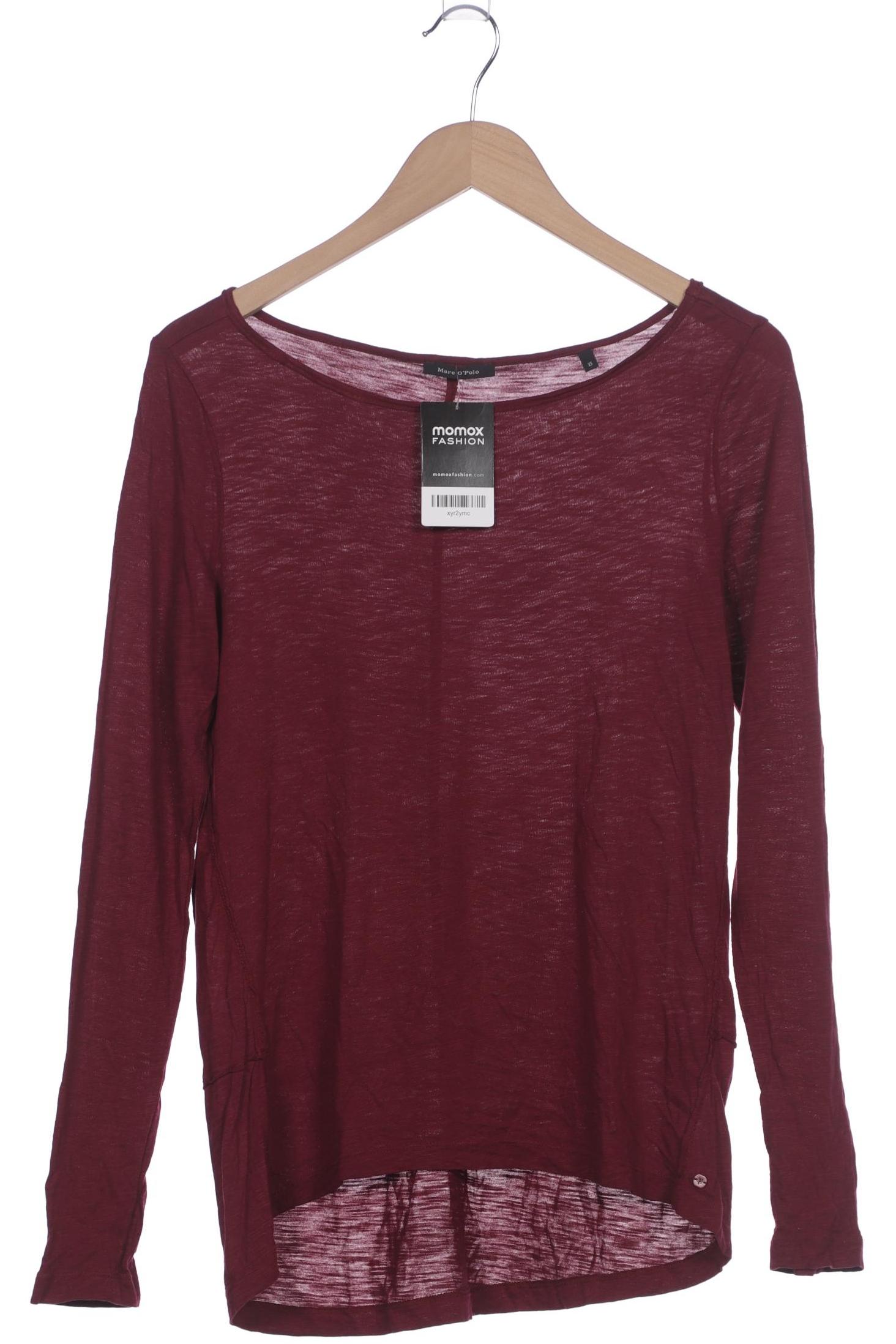 

Marc O Polo Damen Langarmshirt, bordeaux, Gr. 34