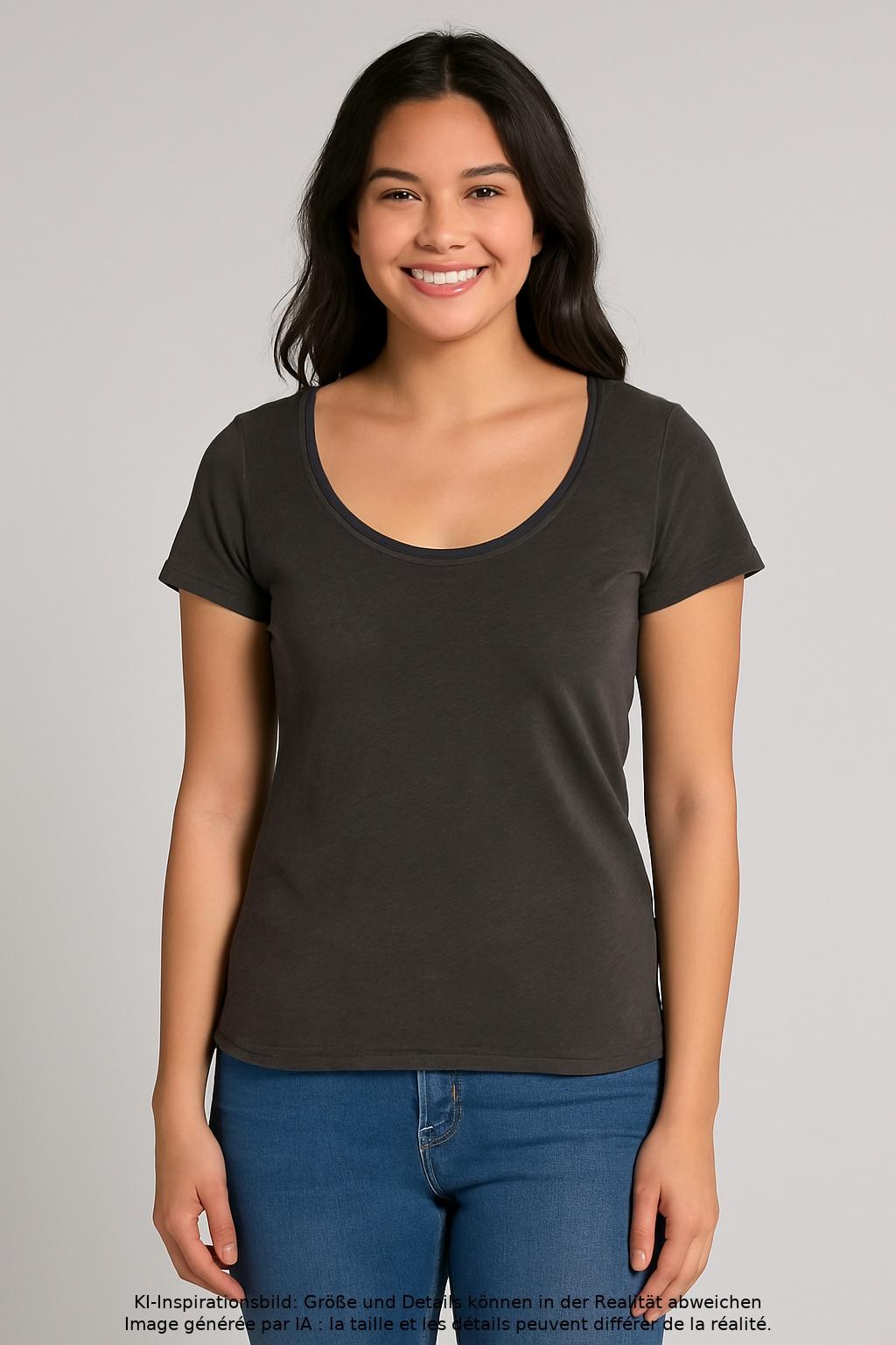 

Marc O Polo Damen T-Shirt, grau, Gr. 42