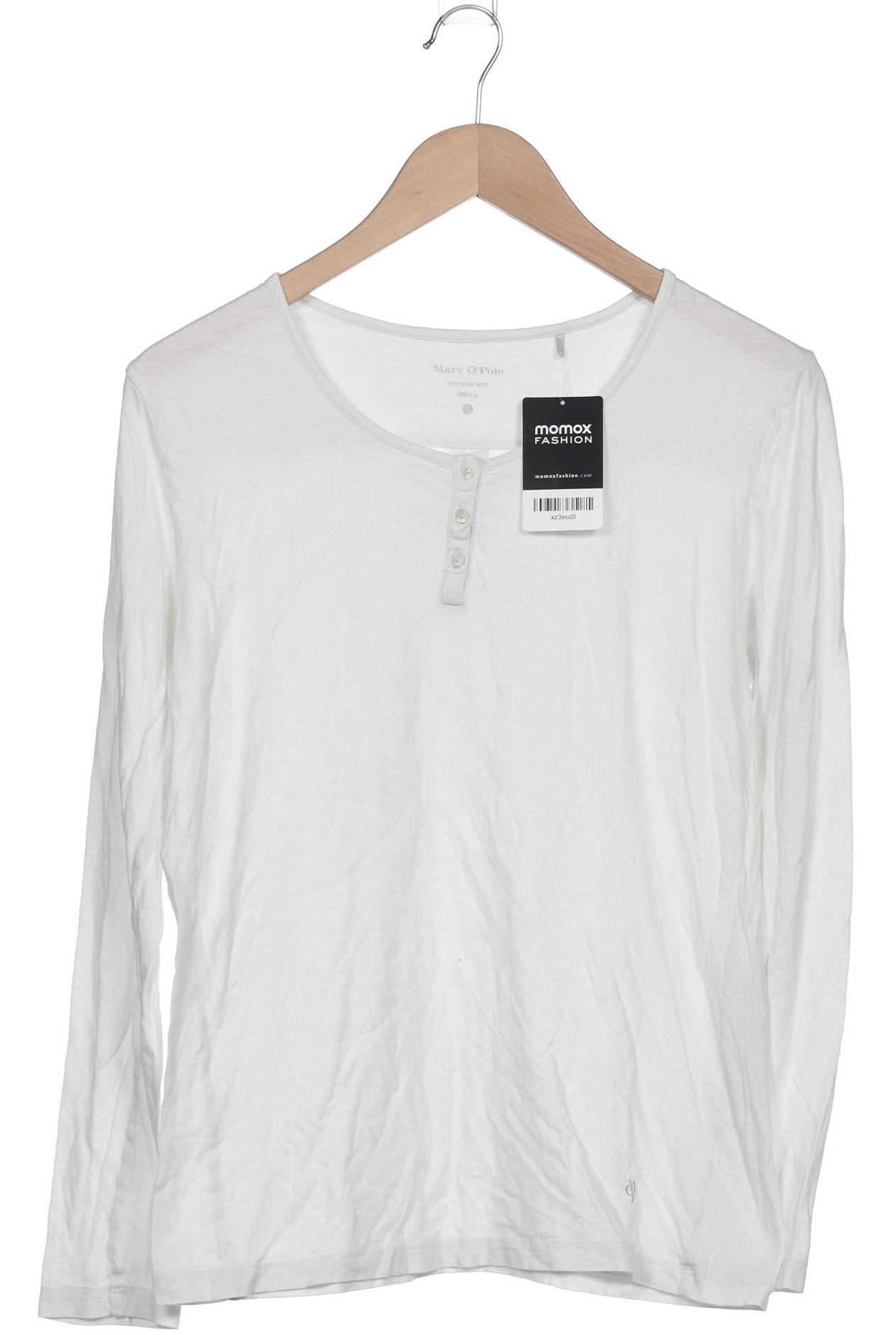 

Marc O Polo Damen Langarmshirt, weiß, Gr. 36