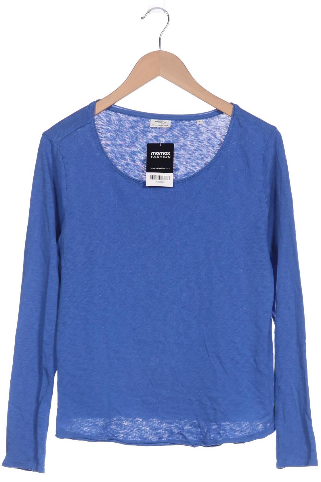 

Marc O Polo Damen Langarmshirt, blau, Gr. 38