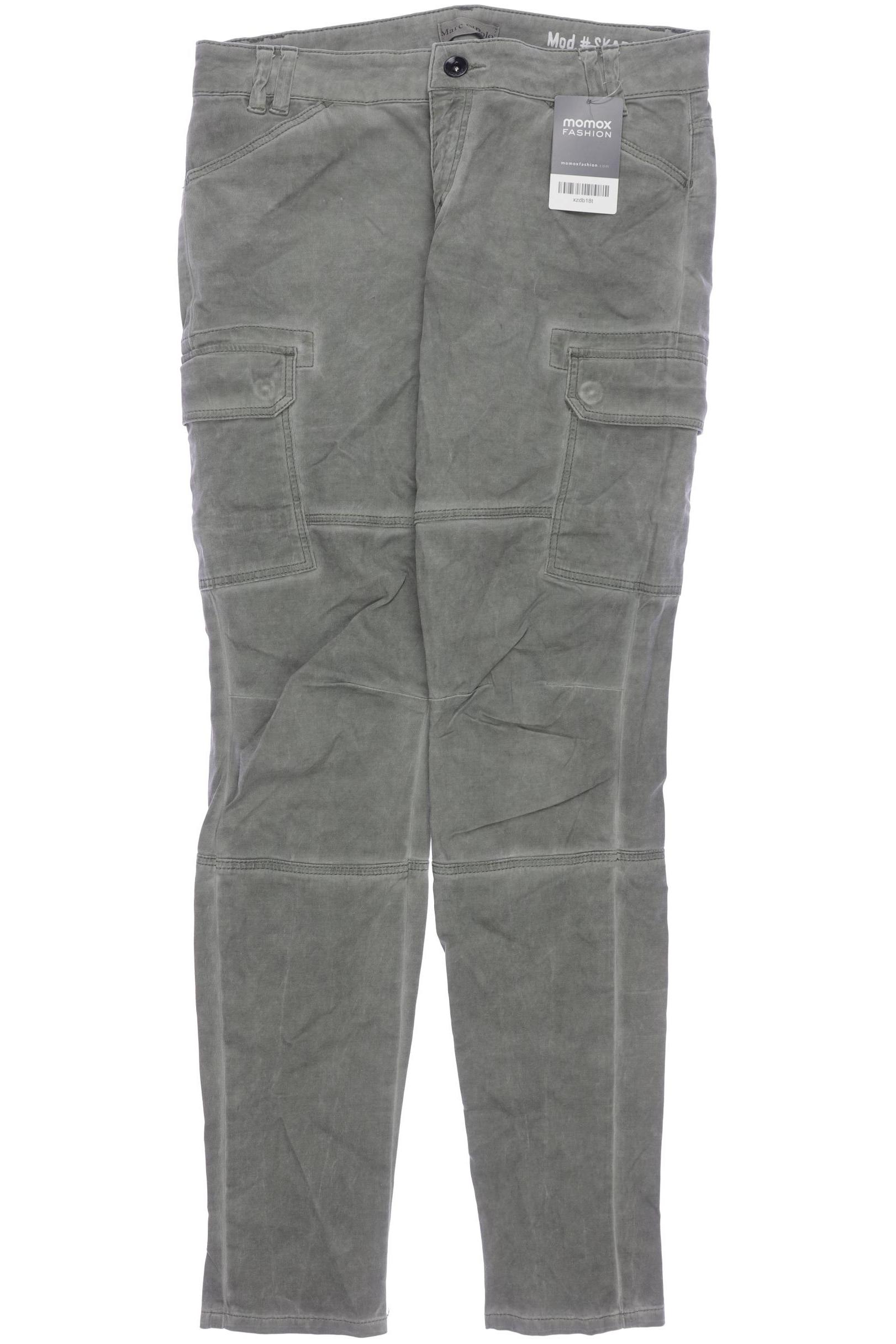 

Marc O Polo Damen Stoffhose, grün, Gr. 28
