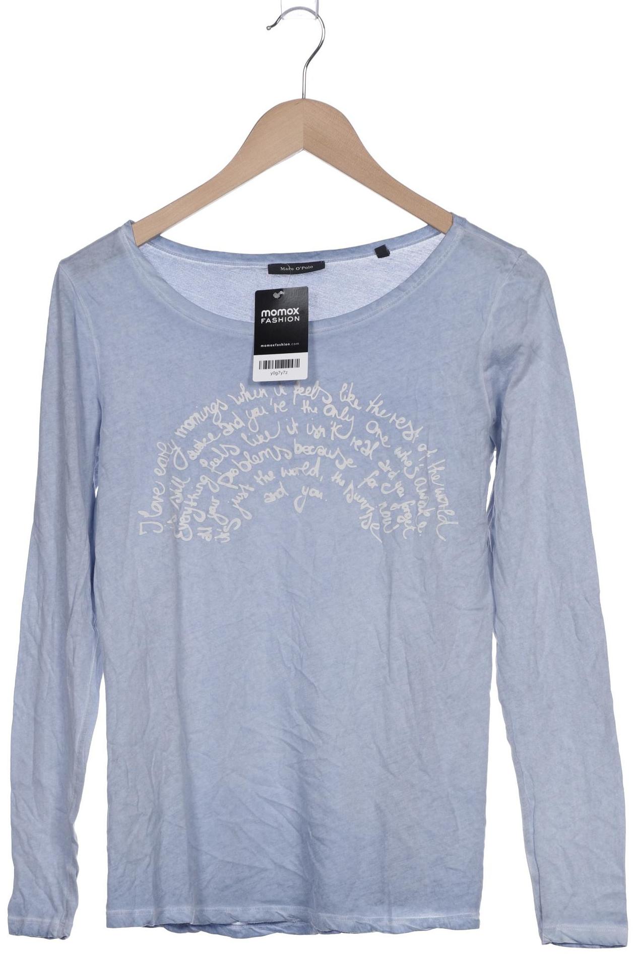 

Marc O Polo Damen Langarmshirt, hellblau, Gr. 38