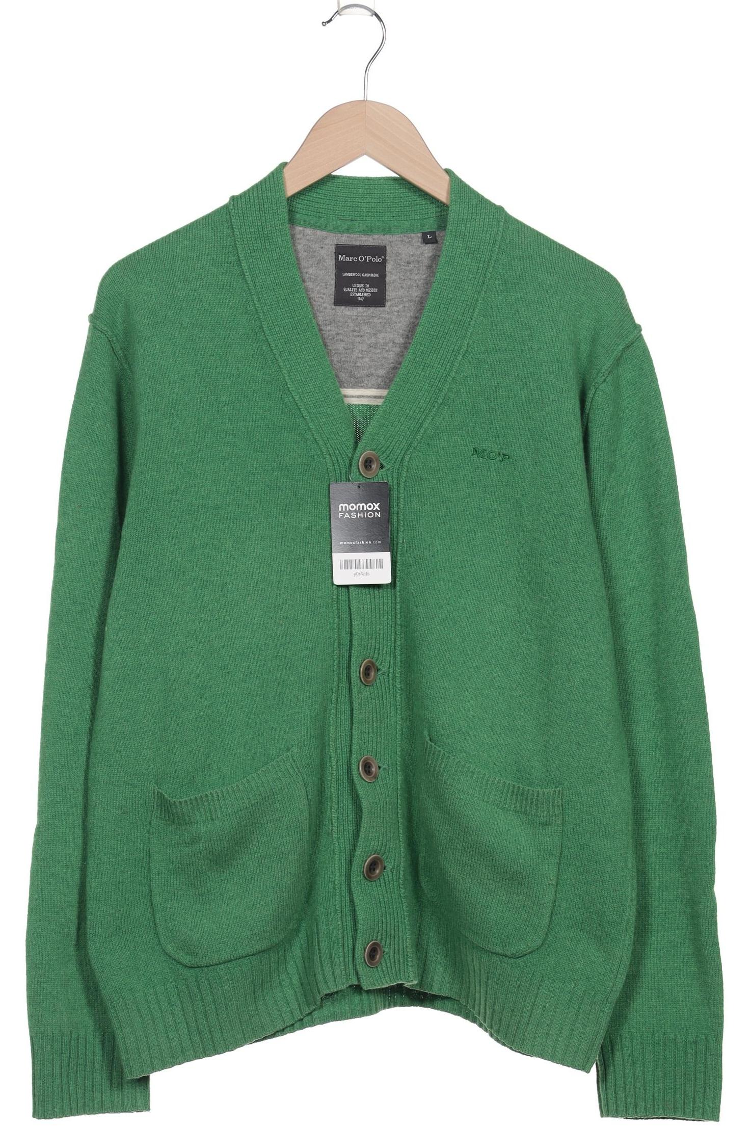 

Marc O Polo Herren Strickjacke, grün, Gr. 52