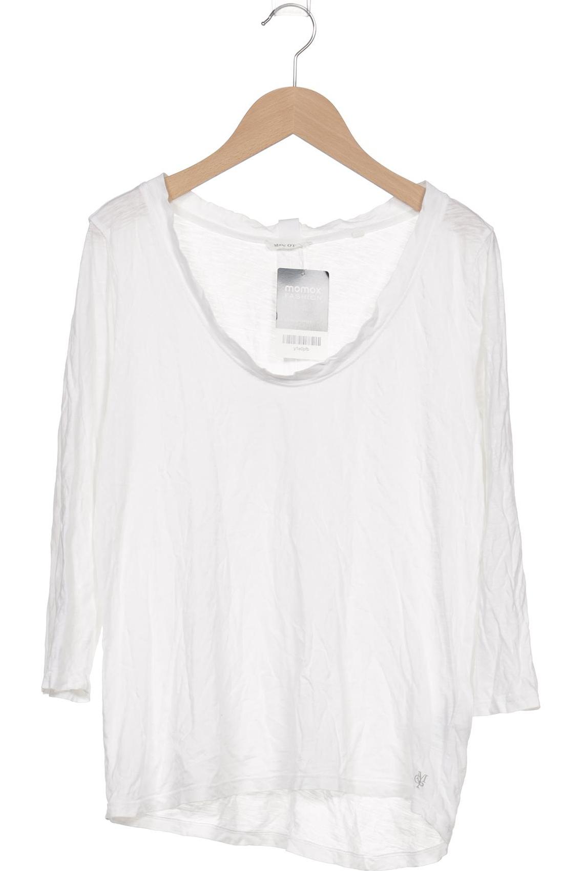 

Marc O Polo Damen Langarmshirt, weiß, Gr. 36
