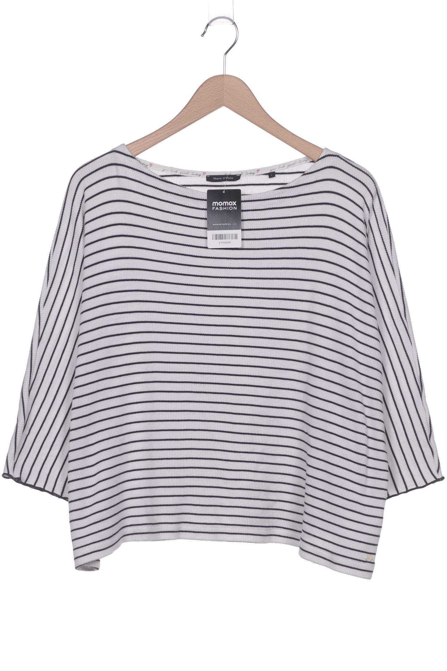 

Marc O Polo Damen Langarmshirt, weiß, Gr. 42