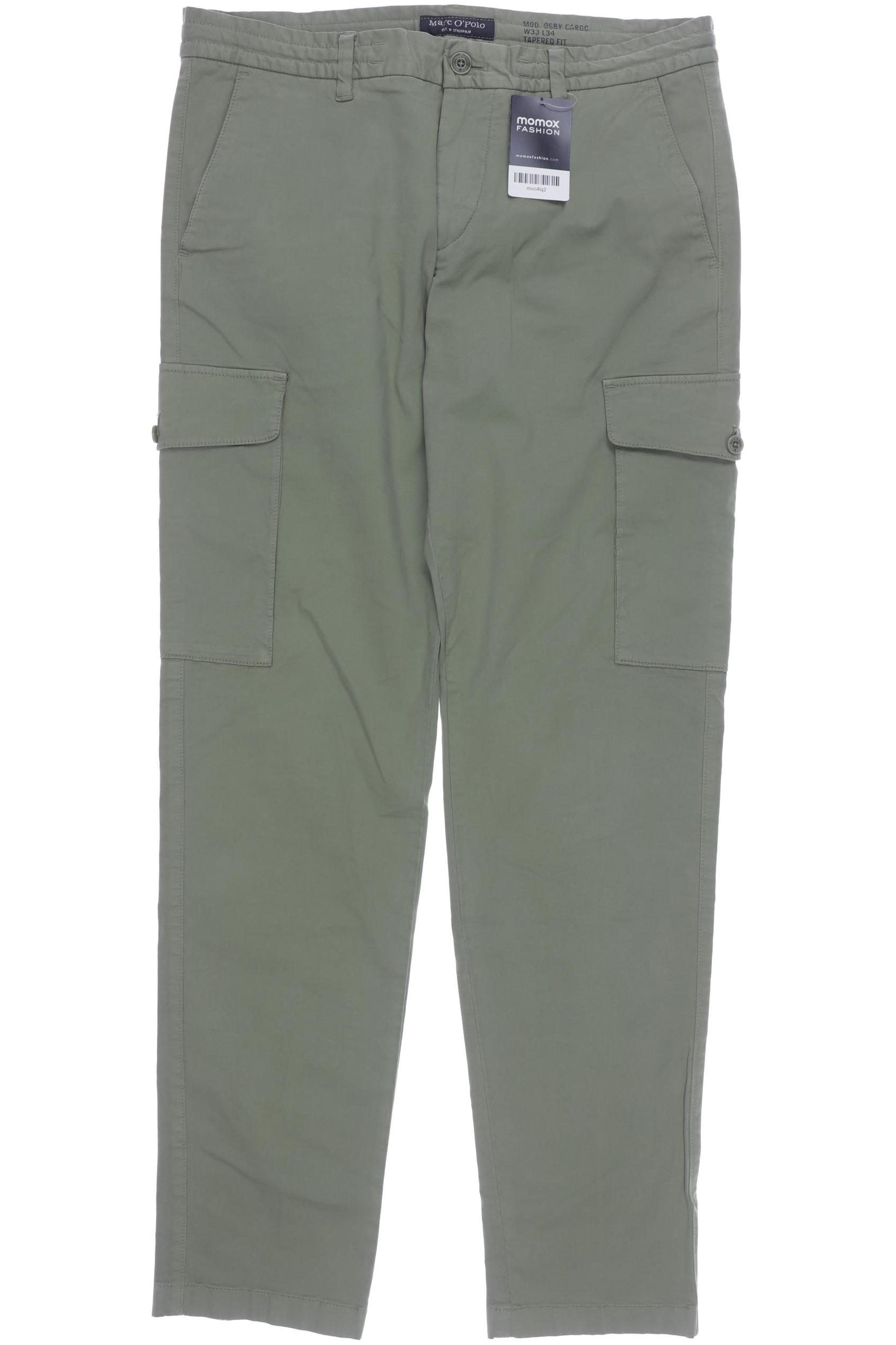 

Marc O Polo Herren Stoffhose, grün, Gr. 33
