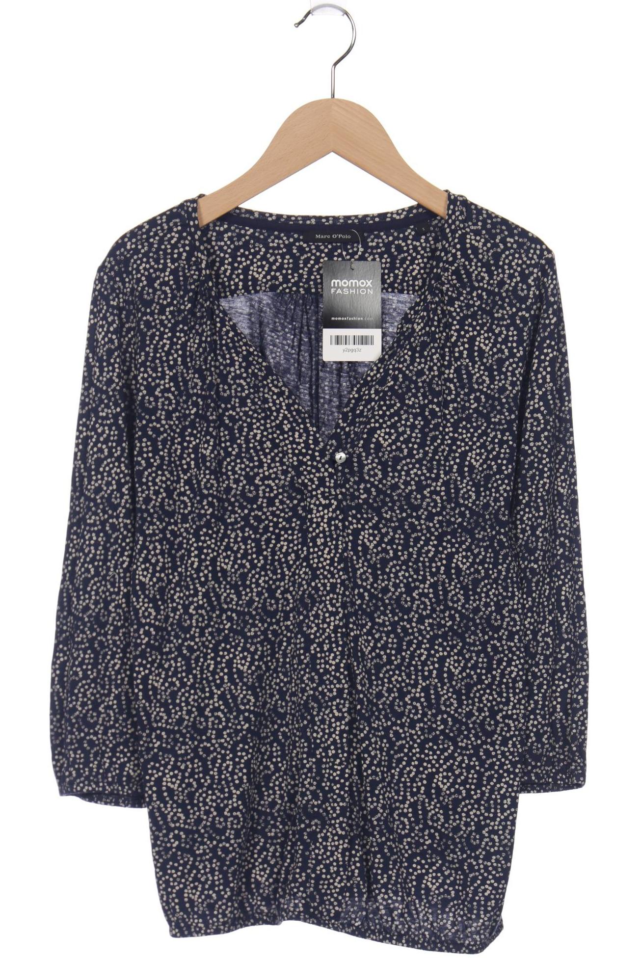 

Marc O Polo Damen Langarmshirt, marineblau