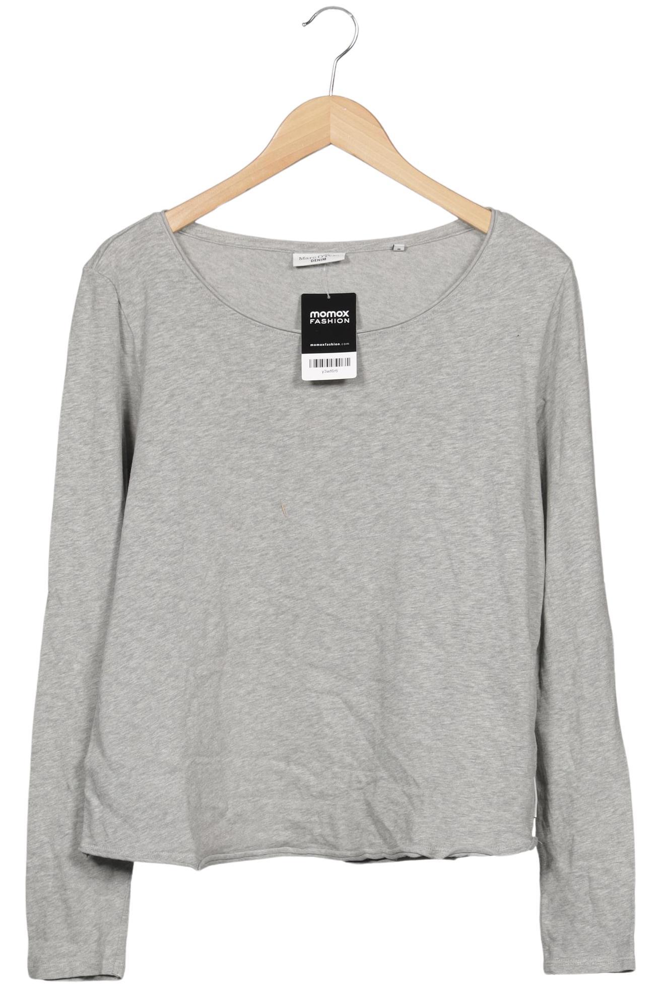 

Marc O Polo Damen Langarmshirt, grau, Gr. 38