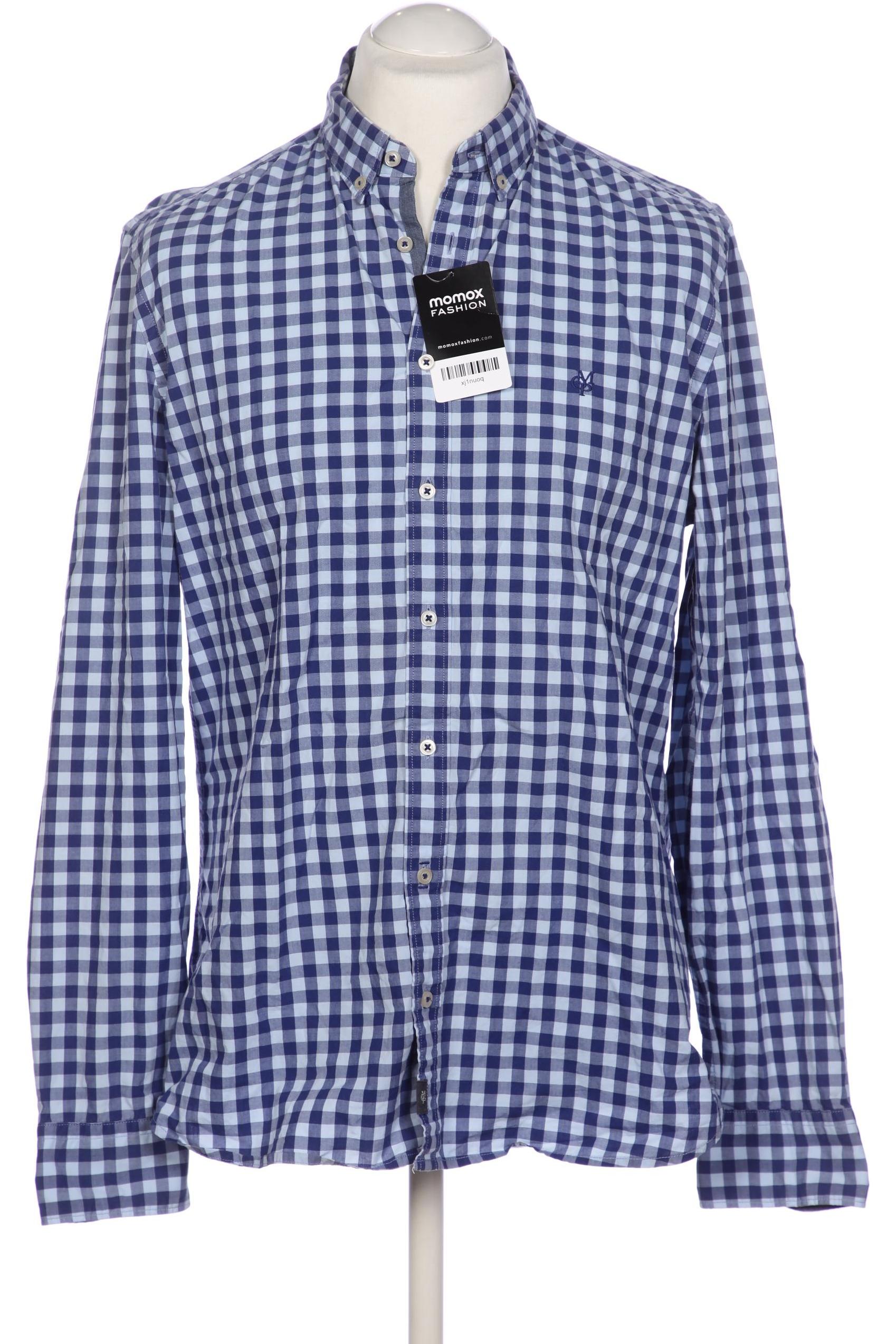

Marc O Polo Herren Hemd, blau, Gr. 52