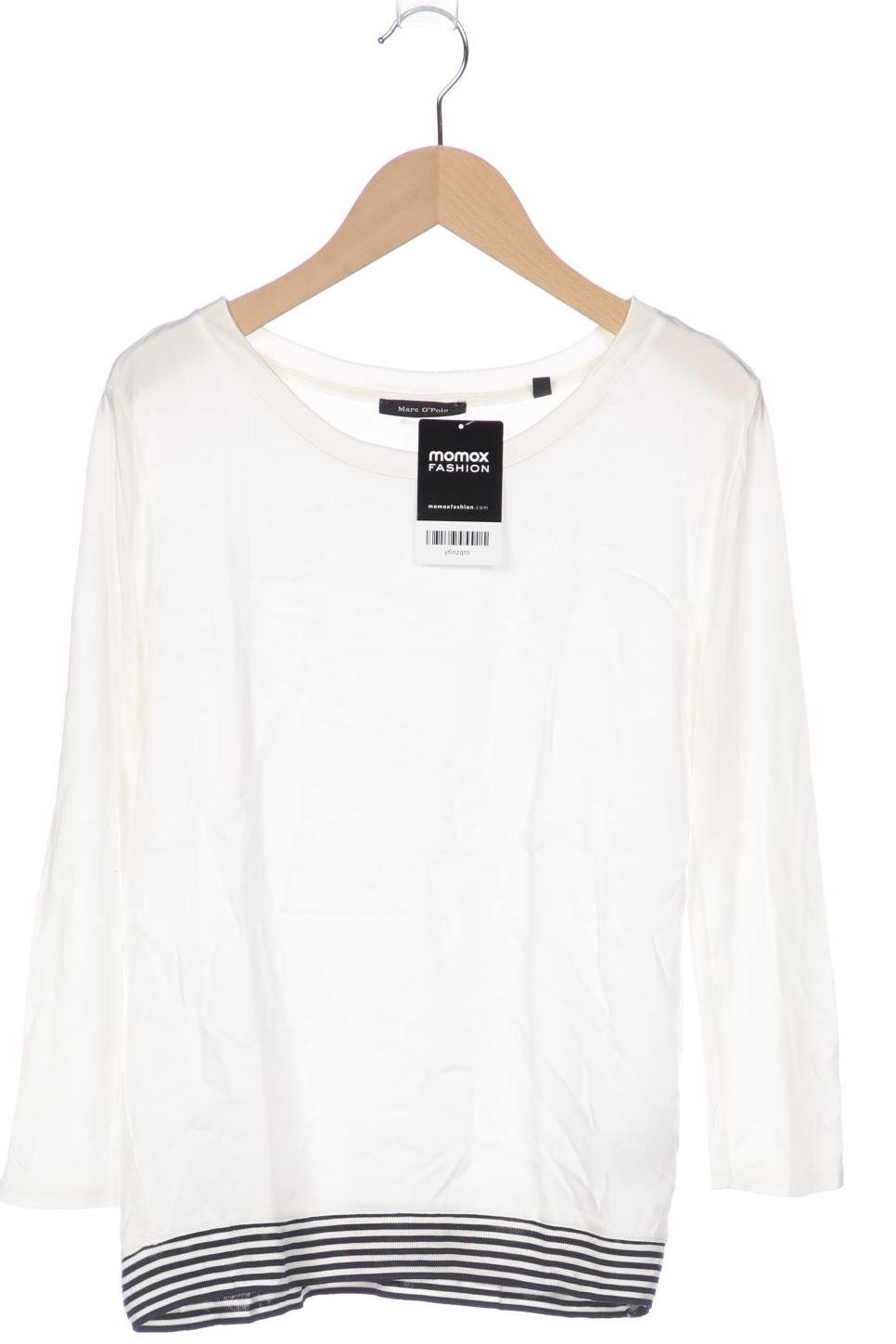 

Marc O Polo Damen Langarmshirt, weiß