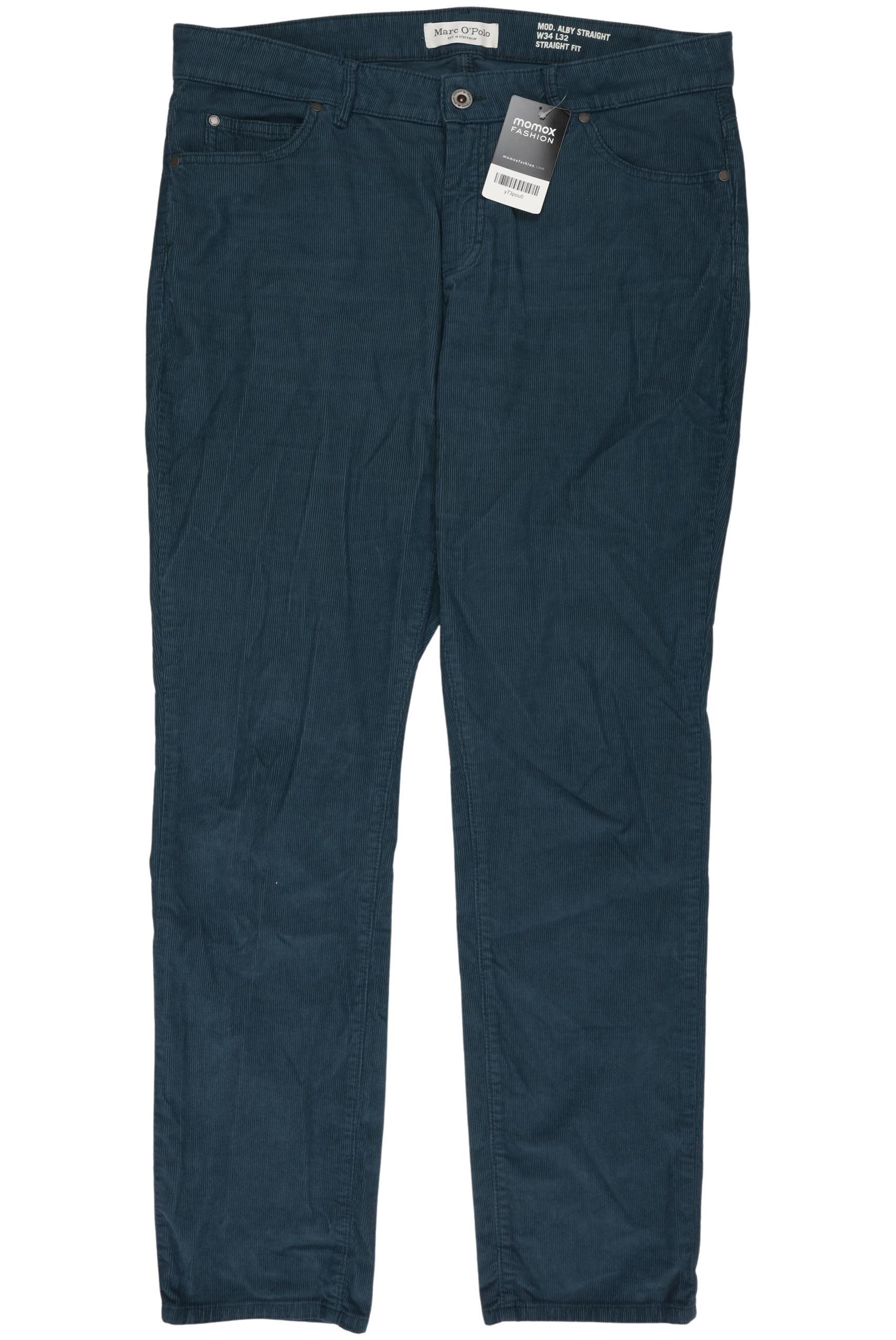 

Marc O Polo Damen Stoffhose, türkis, Gr. 34