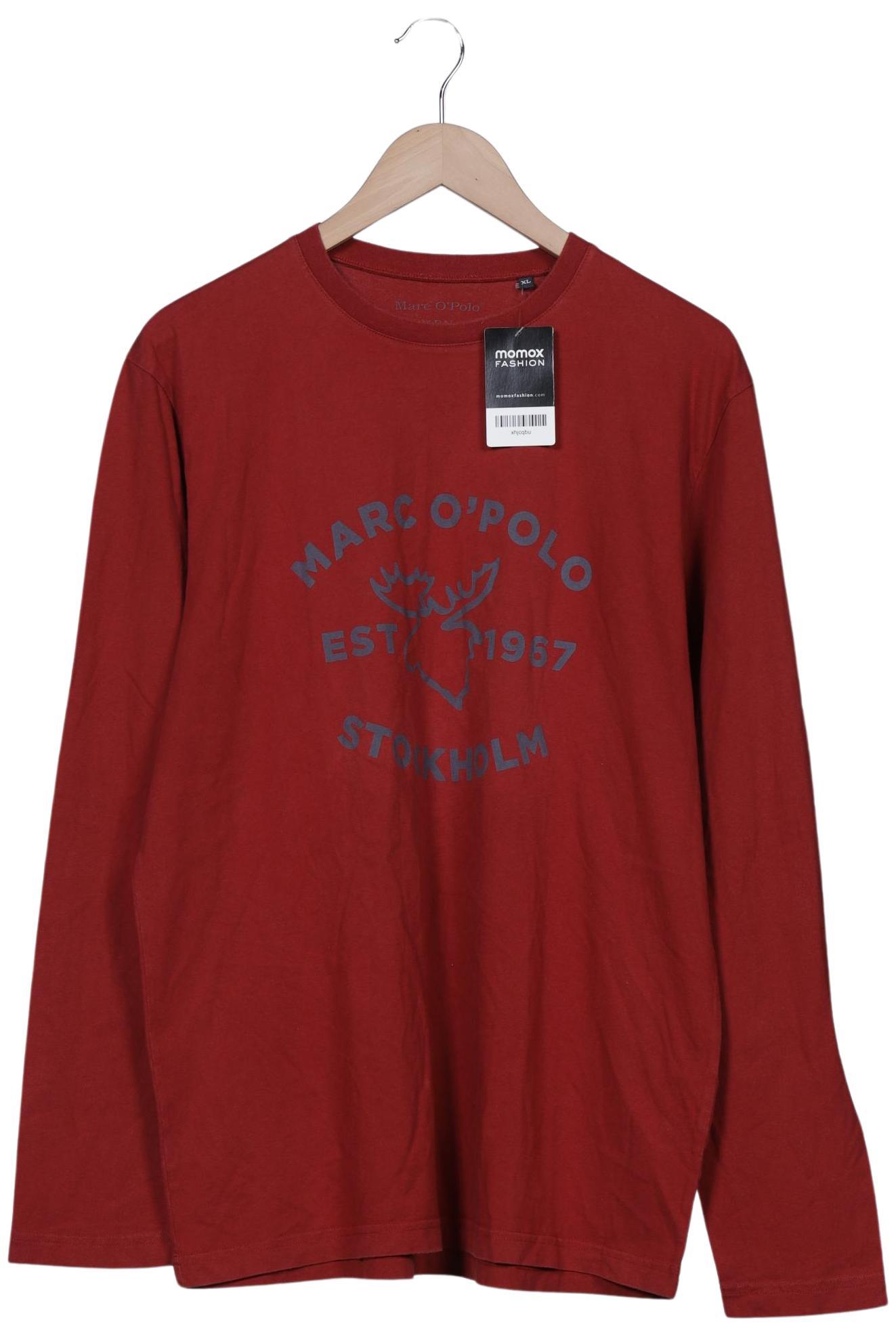 Thumbnail - Marc O Polo Herren Langarmshirt, rot, Gr. 54