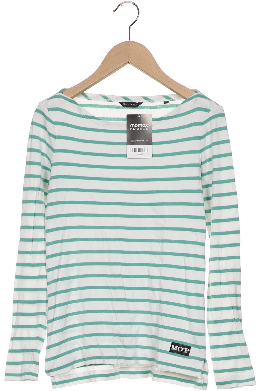 

Marc O Polo Damen Langarmshirt, weiß, Gr. 34